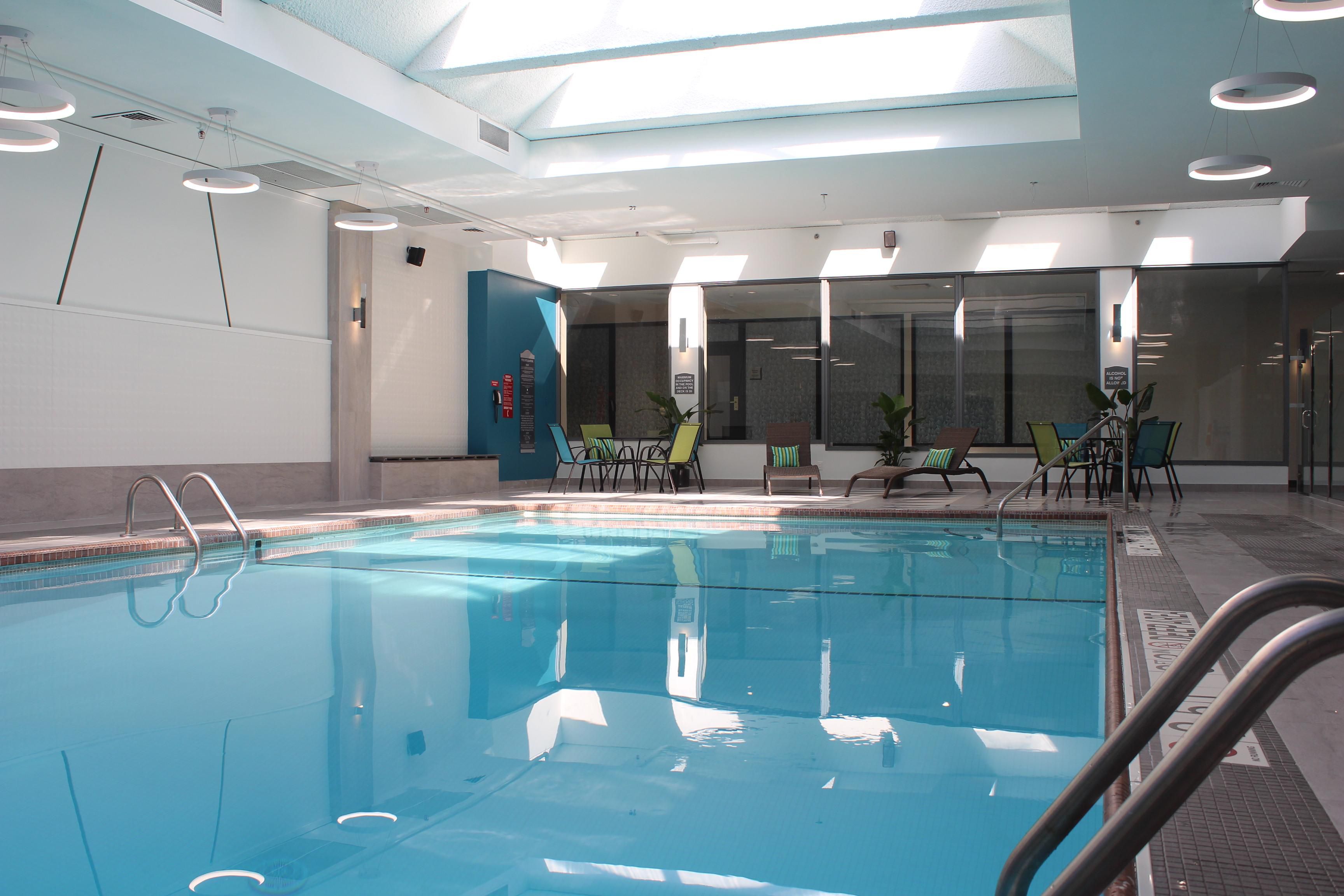 Take a dip in our indoor swimming pool