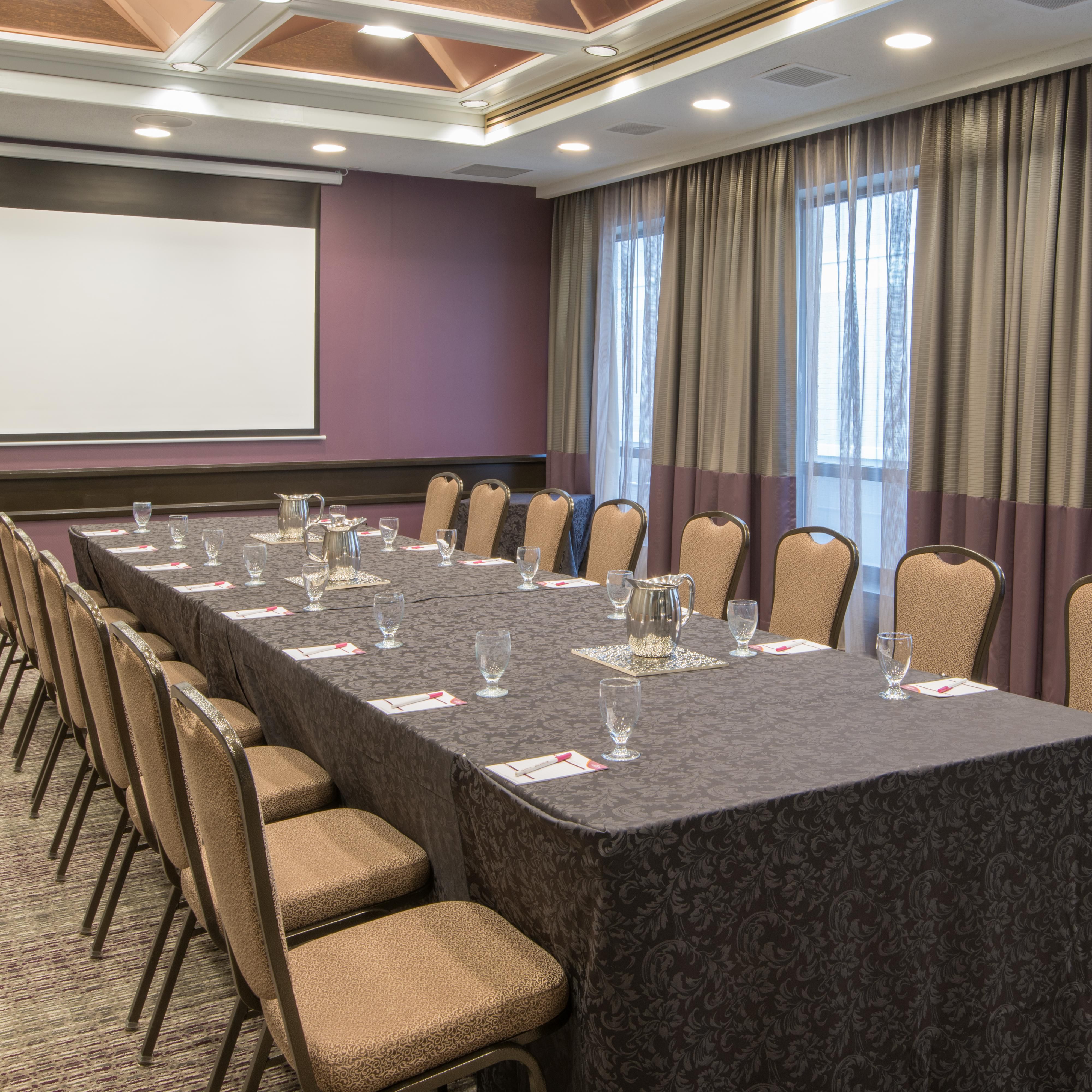 Host your meeting in our at the Crowne Plaza Kitchener