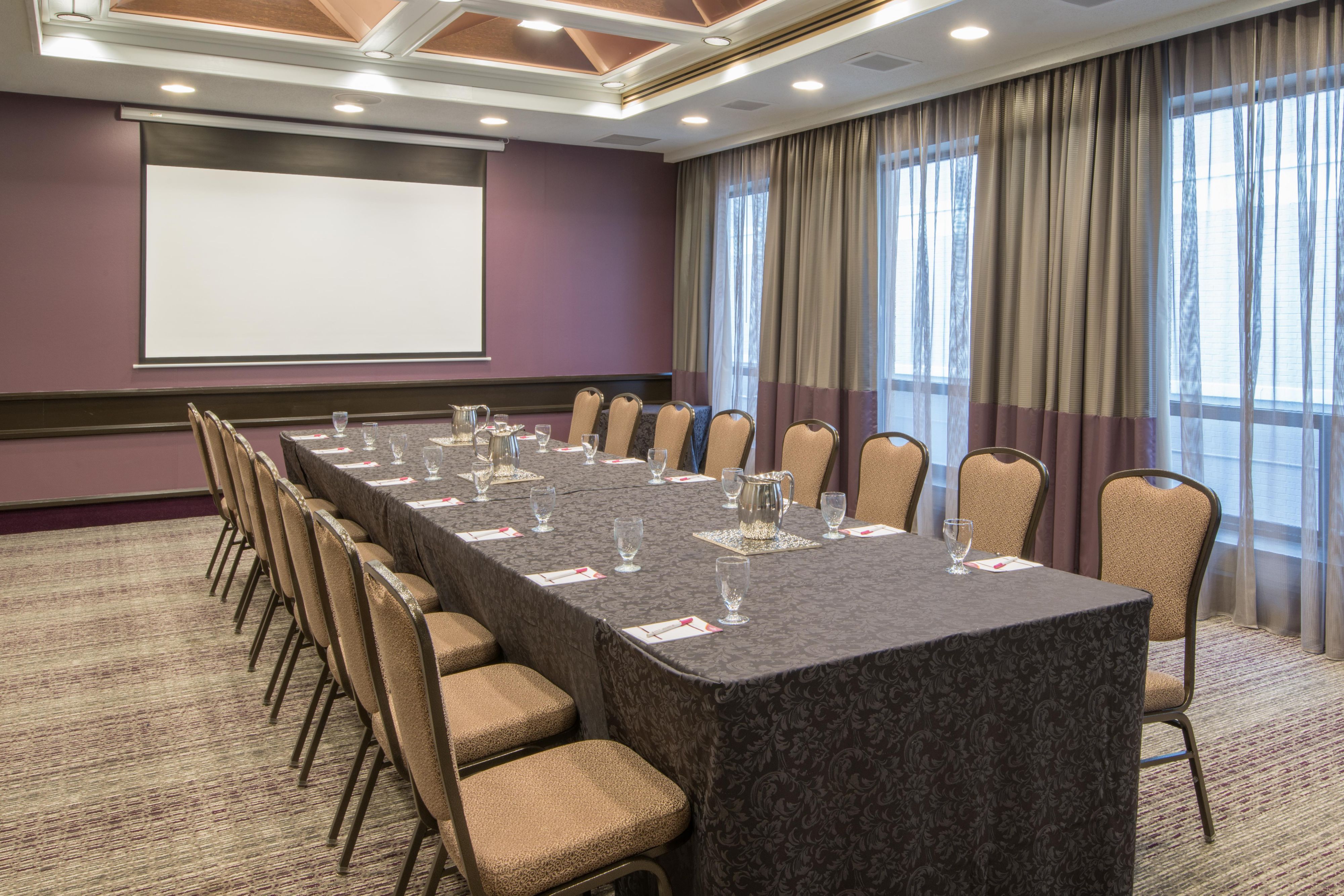 Host your meeting in our at the Crowne Plaza Kitchener