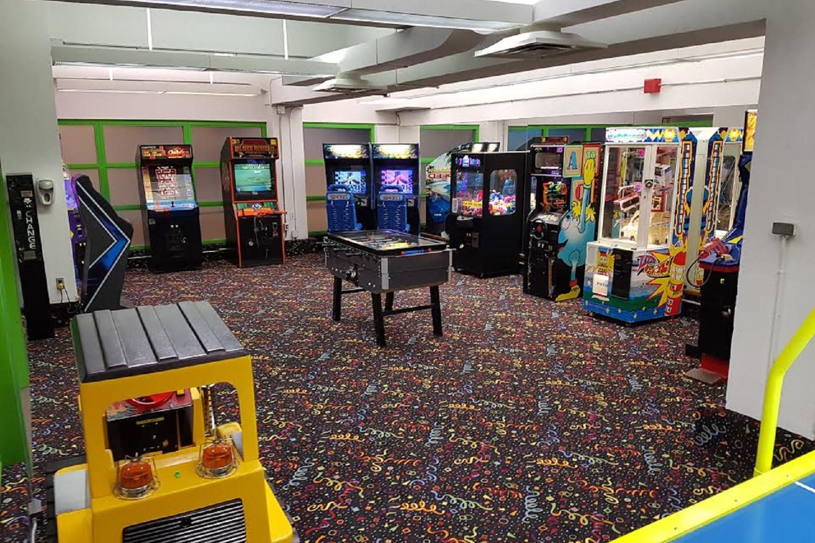 Play some fun game with family in our arcade