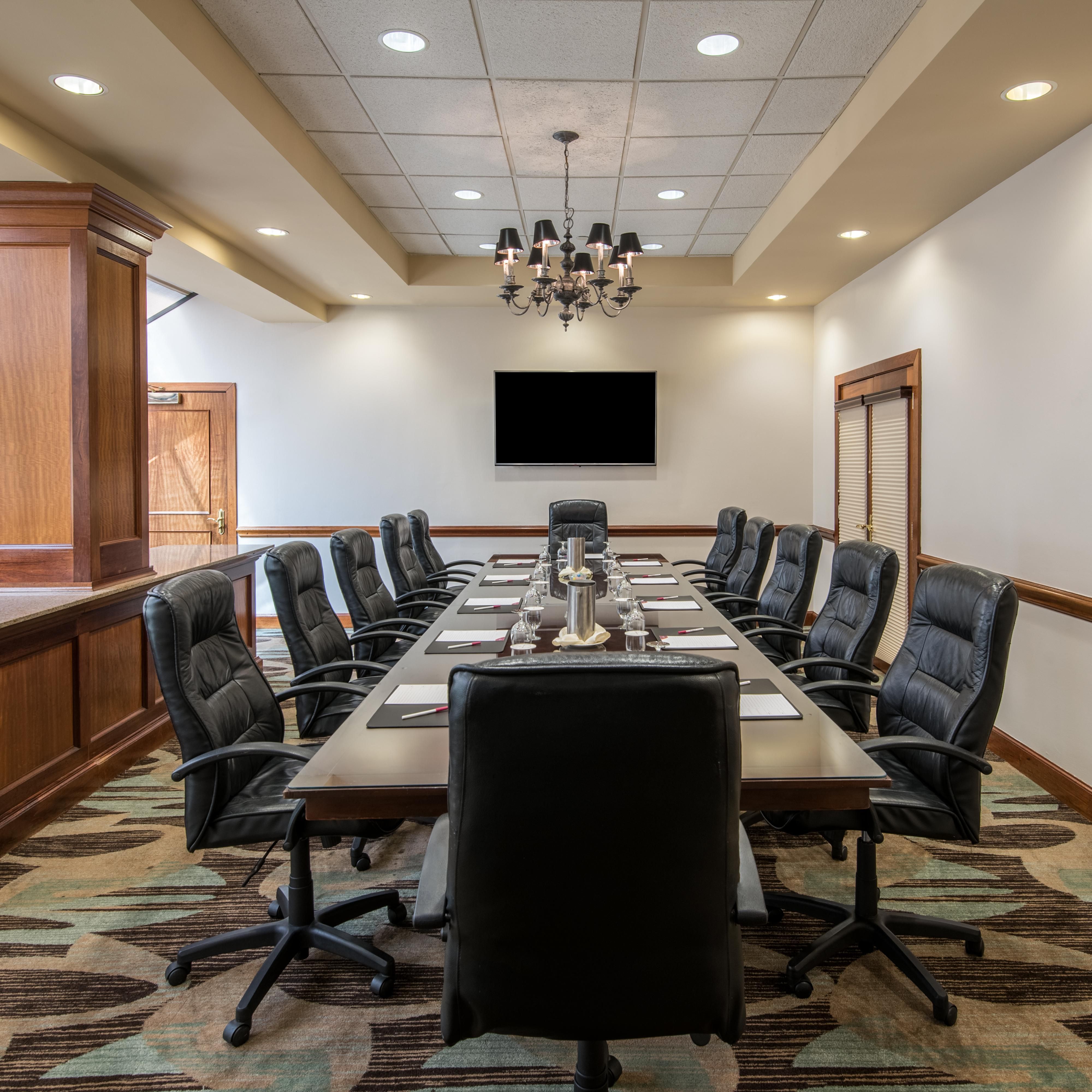 Have a board meeting? Try our Executive Boardroom 1.
