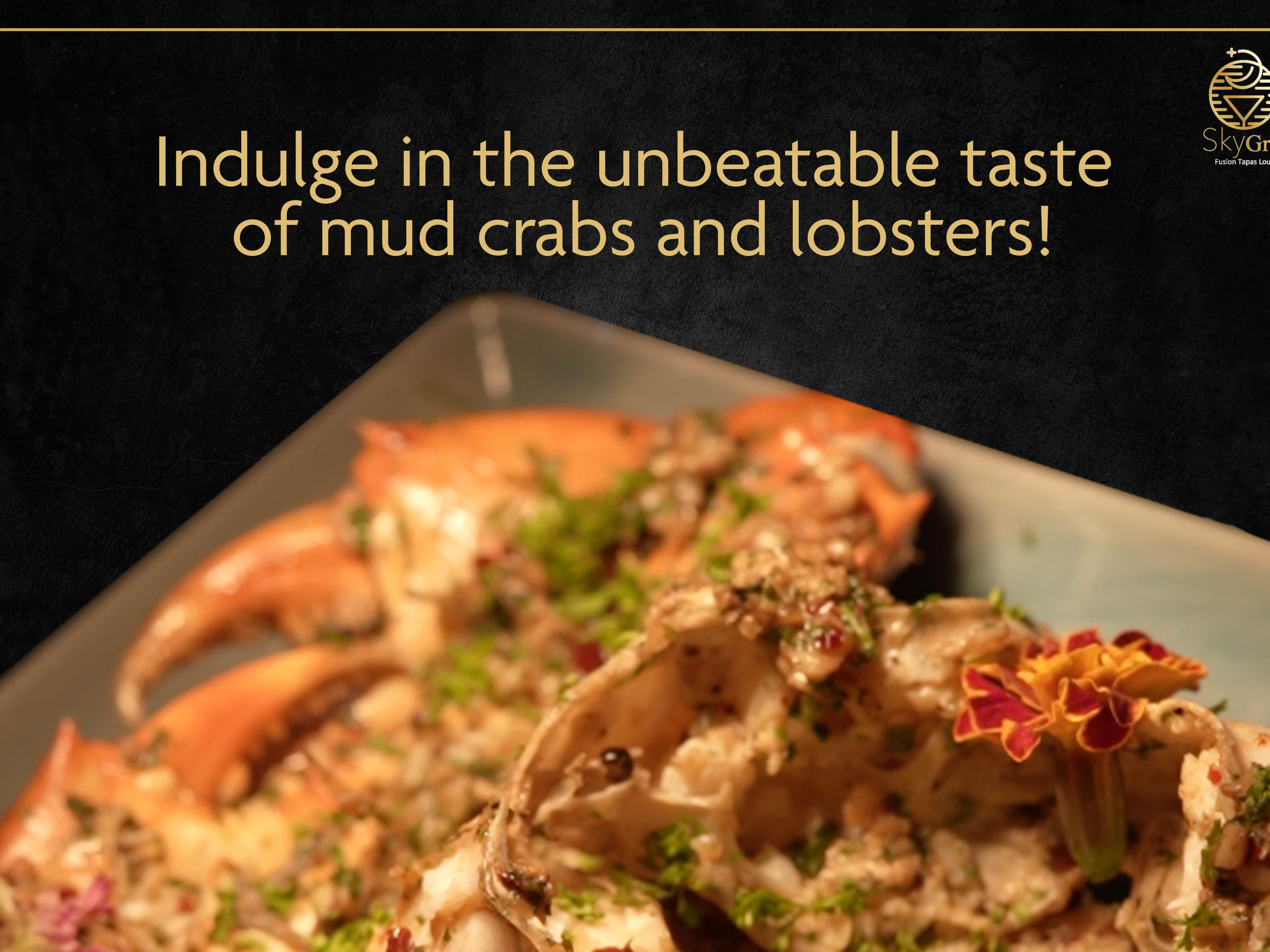 Mud Crab Feast at SkyGrill