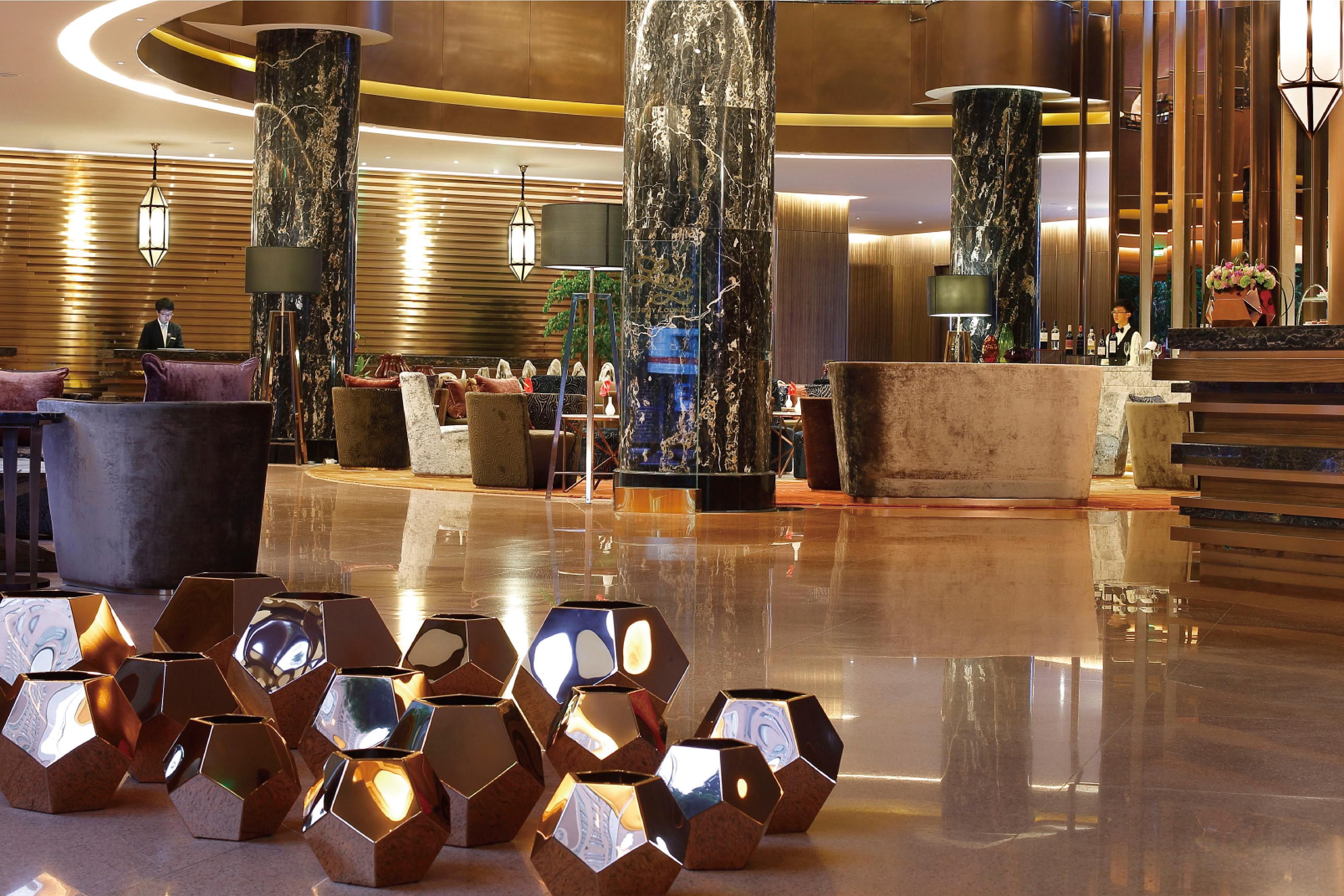 Elegant Hotel Lobby