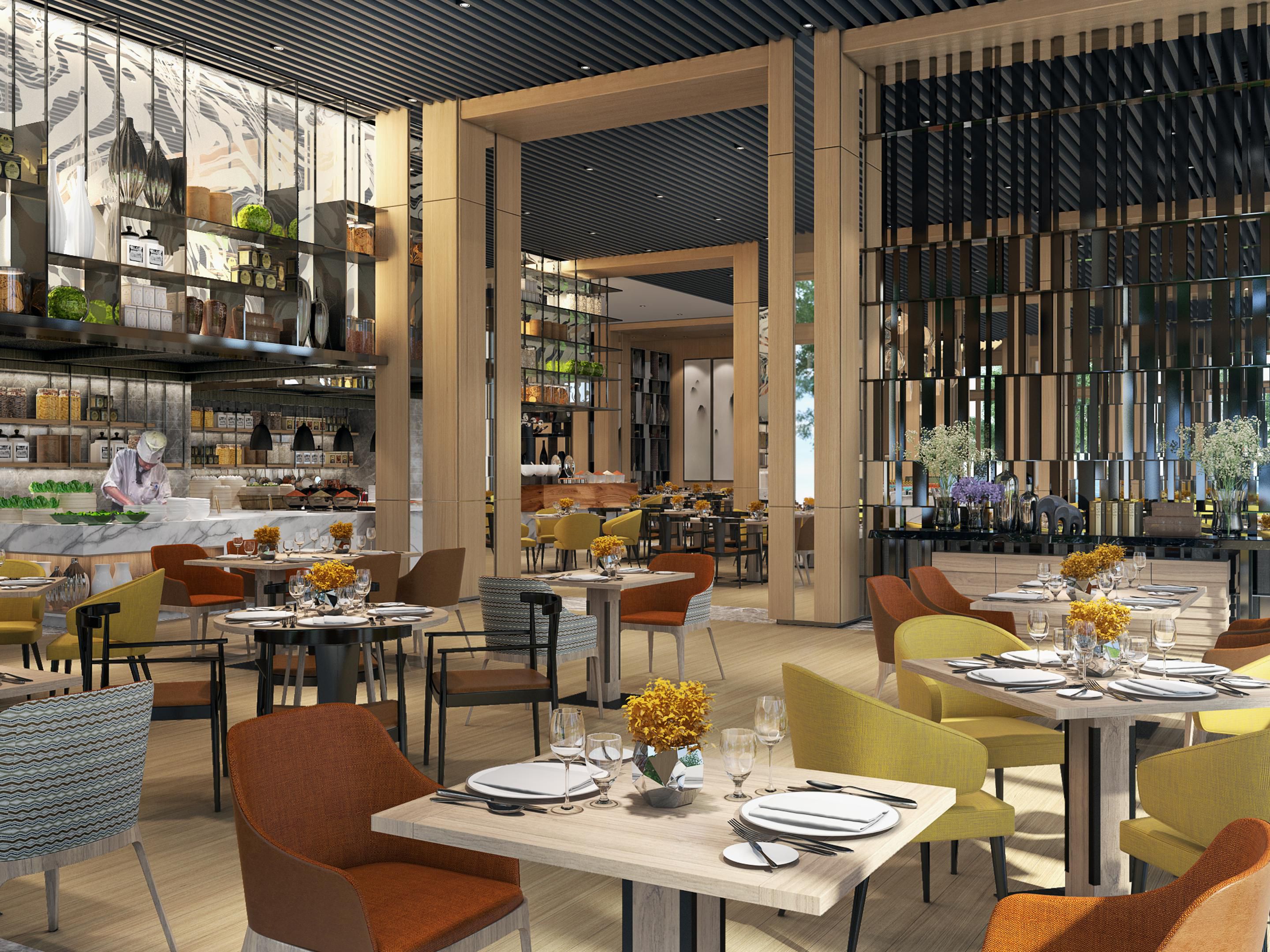 The hotel launches Indian themed cuisine.
