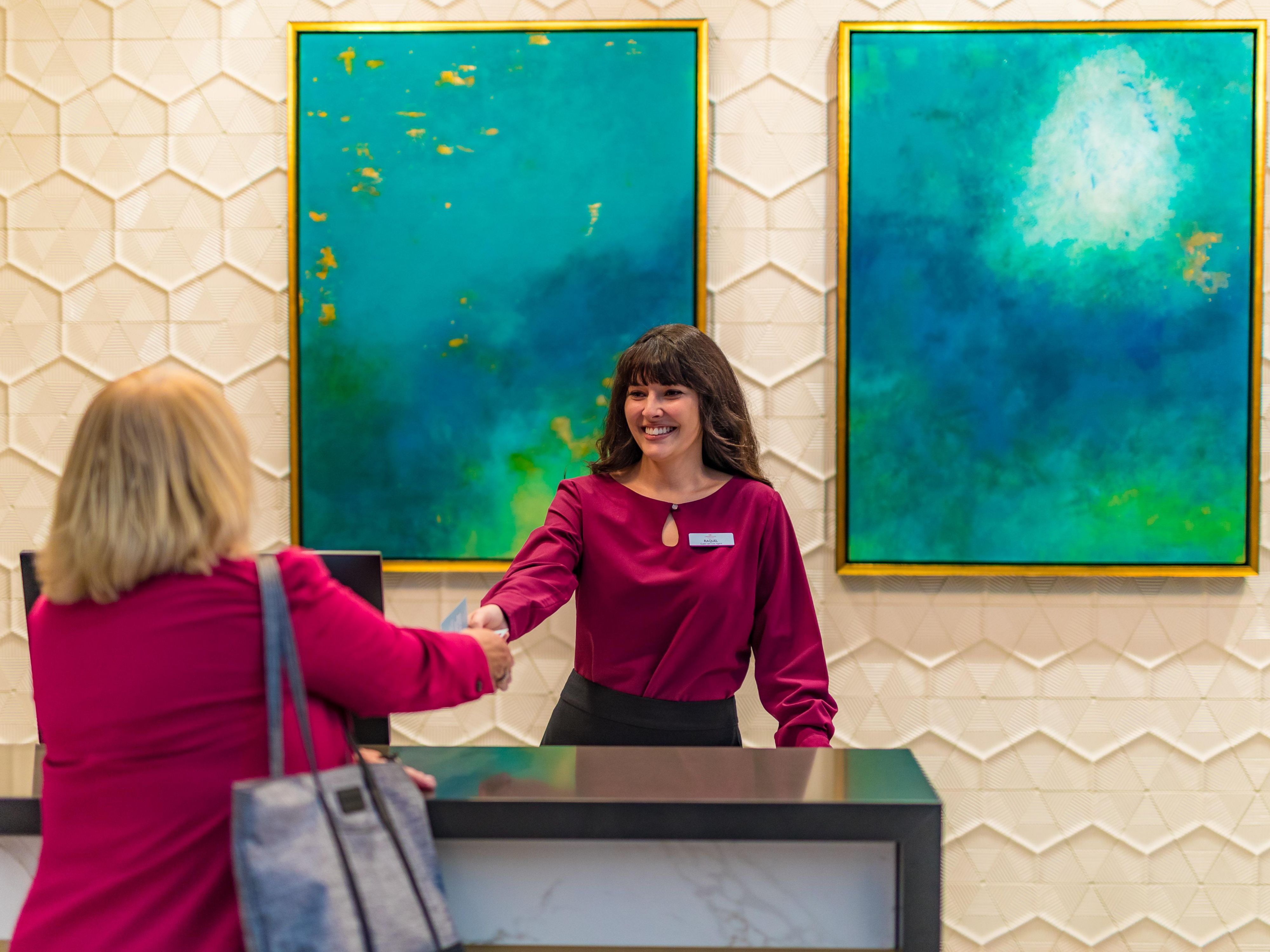 front desk