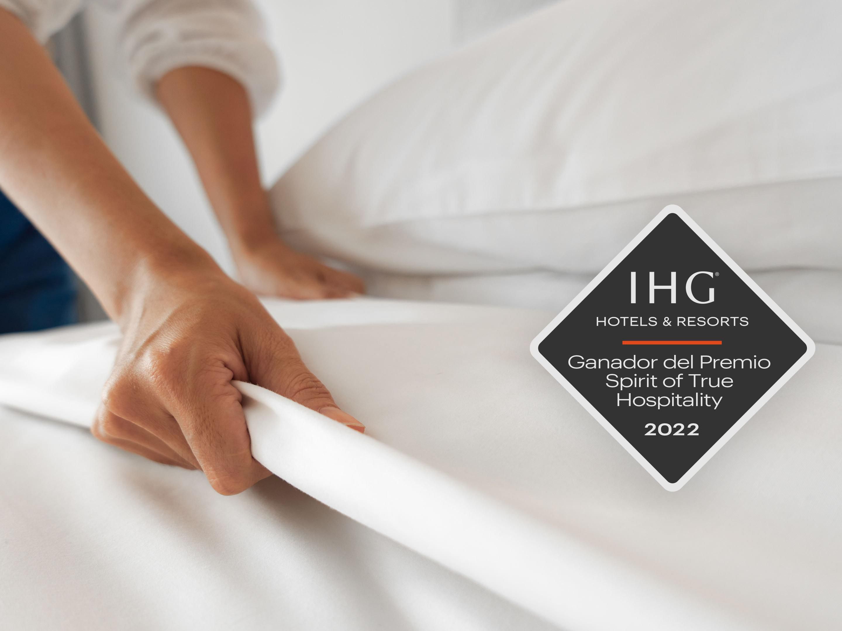 This hotel was recognized among the
4,000 IHG hotels in the Americas for their highest levels of excellence in quality, satisfaction and cleanliness.
