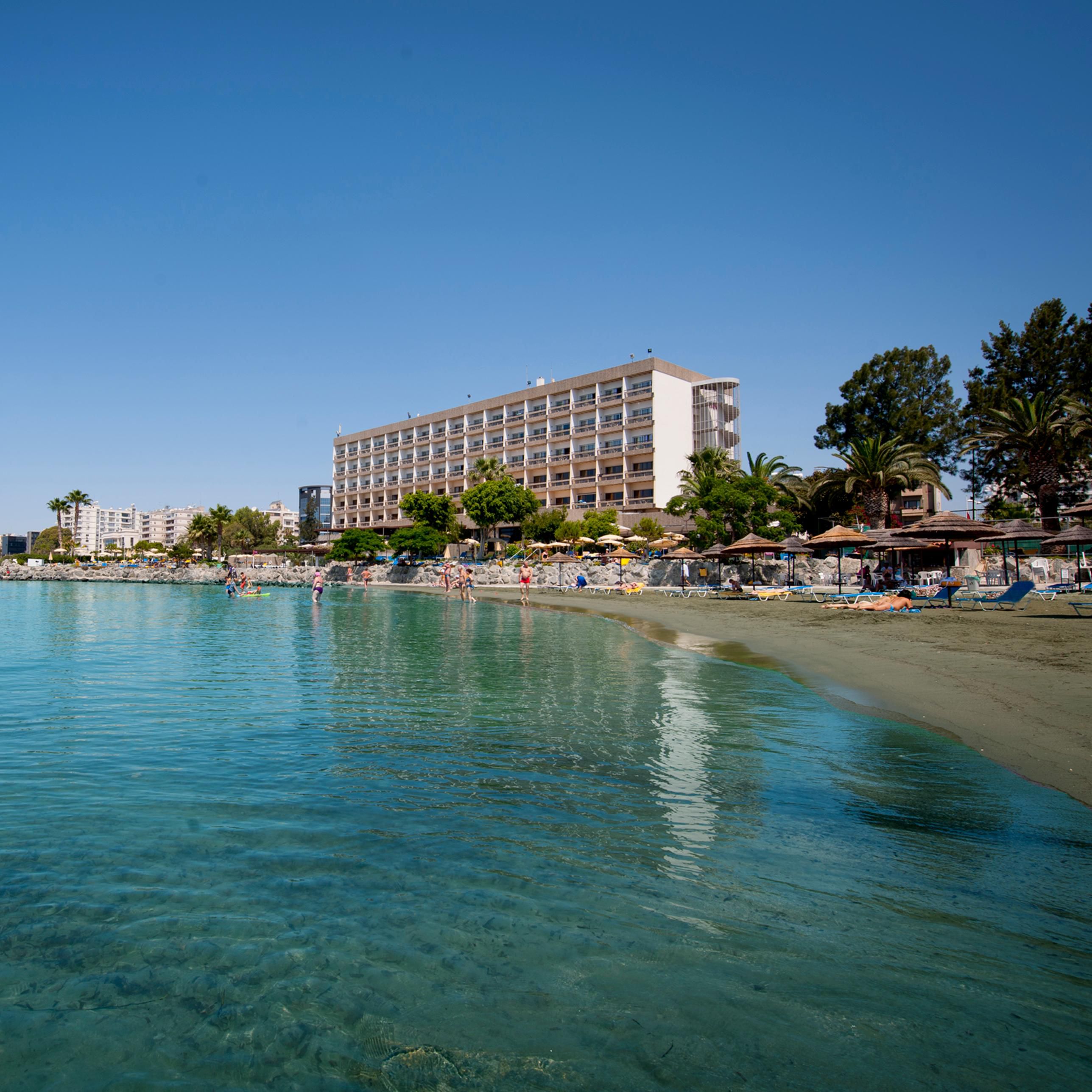 Swim in warm Mediterranean waters at our Limassol hotel!