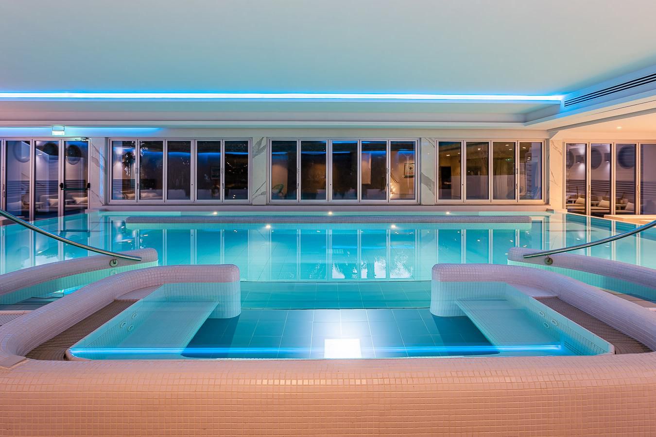 Enjoy a dip in our renovated indoor pool 