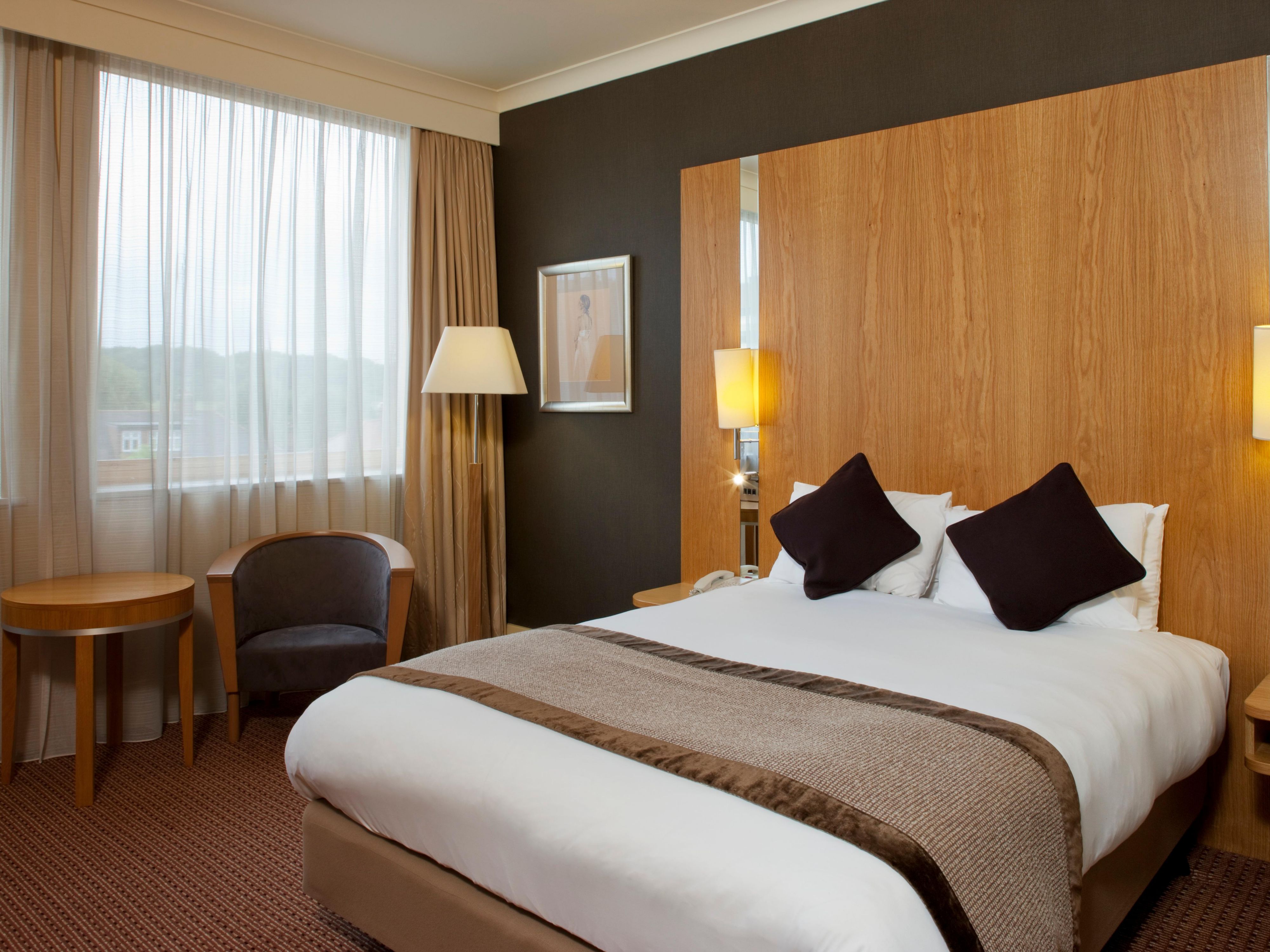 غرفة قياسية مزدوجة مطلة من الجانب