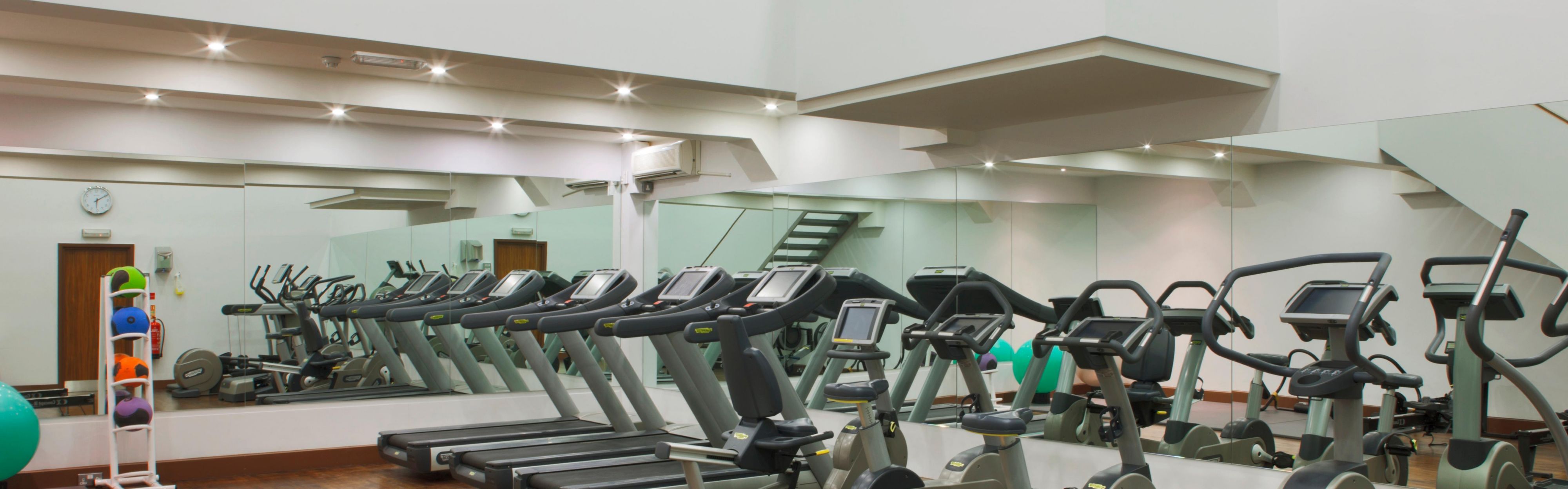 Work up a sweat in our fitness center in central London.