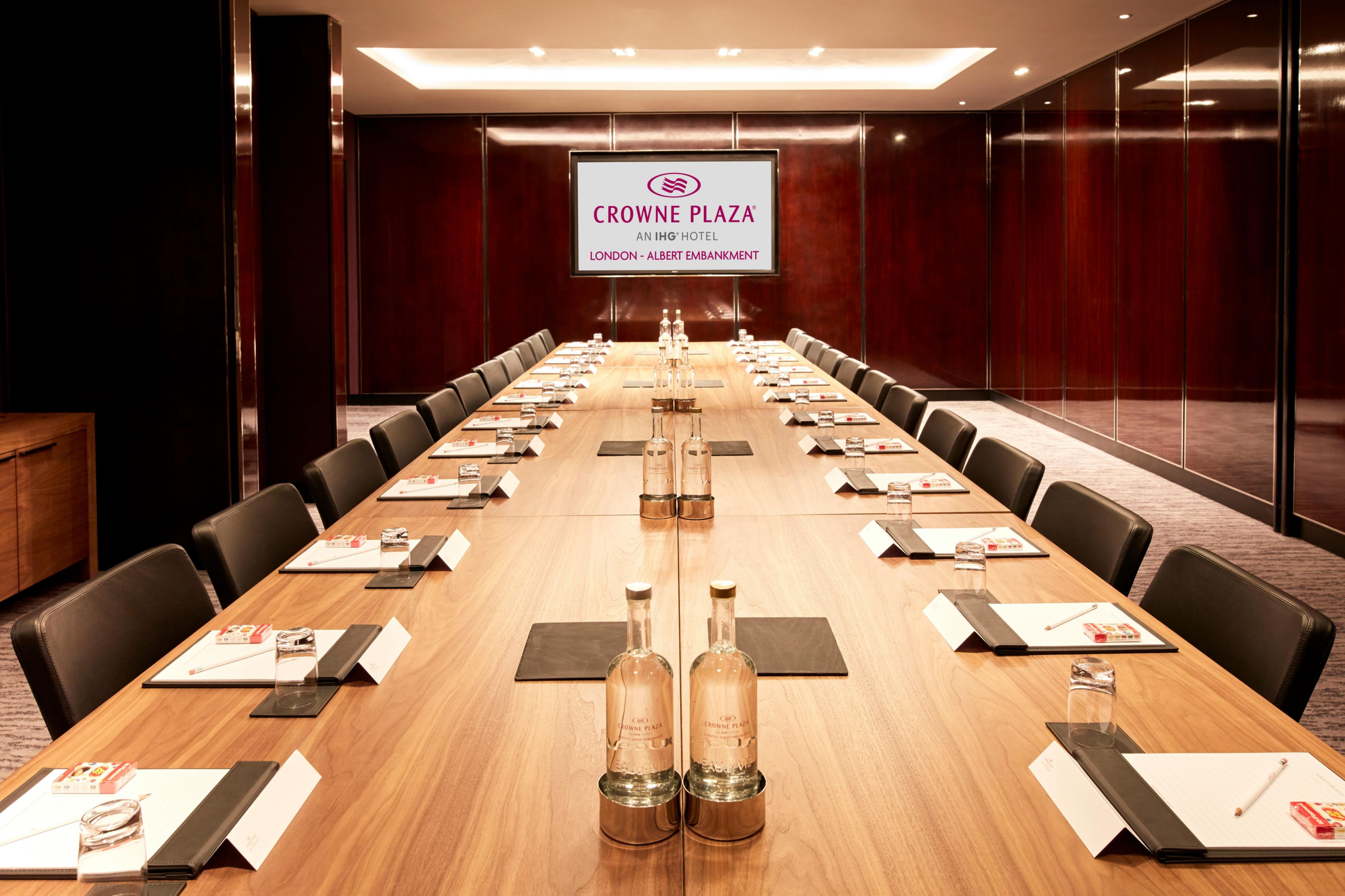 Meeting Rooms One and Two can be combined for larger meetings 