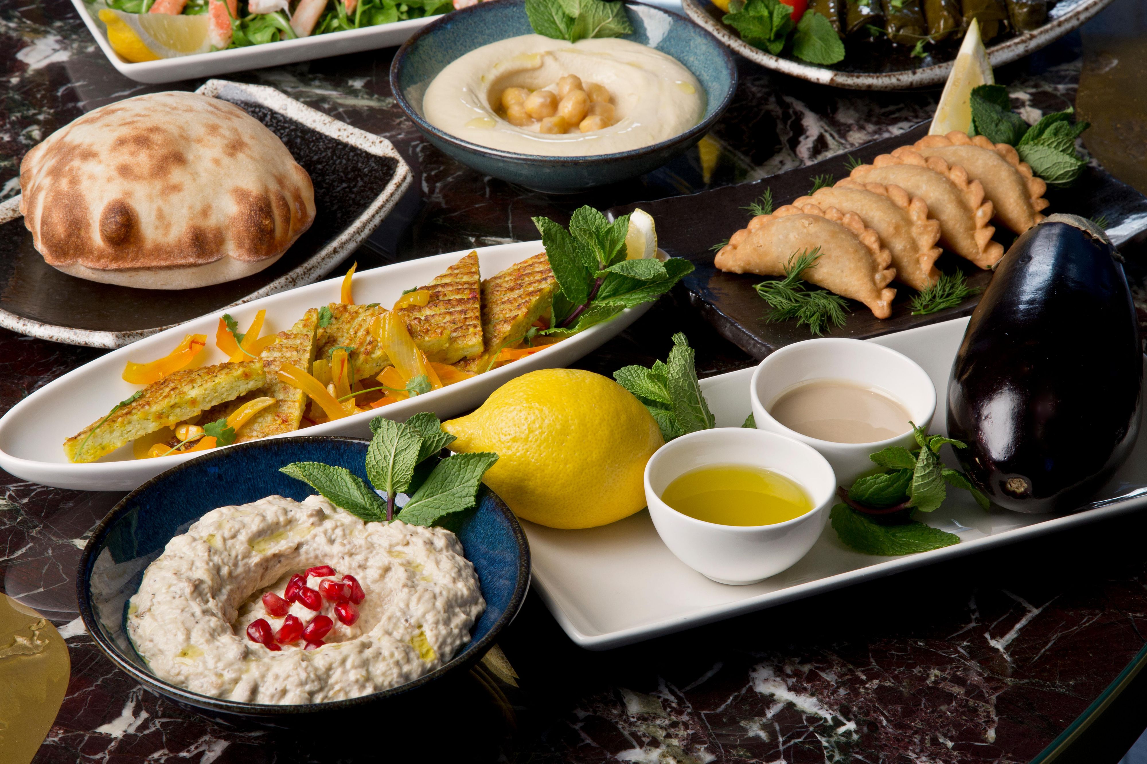 A selection of the incredible meze available in Mezemiso