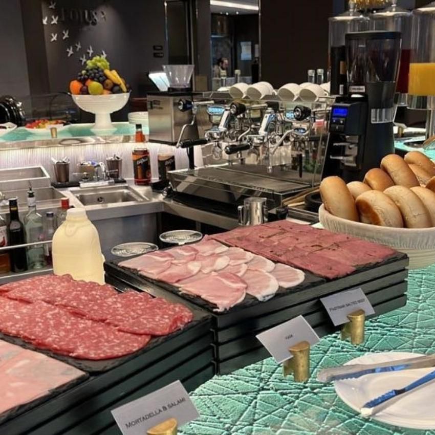 We have a wide selection of cold meats on our breakfast buffet