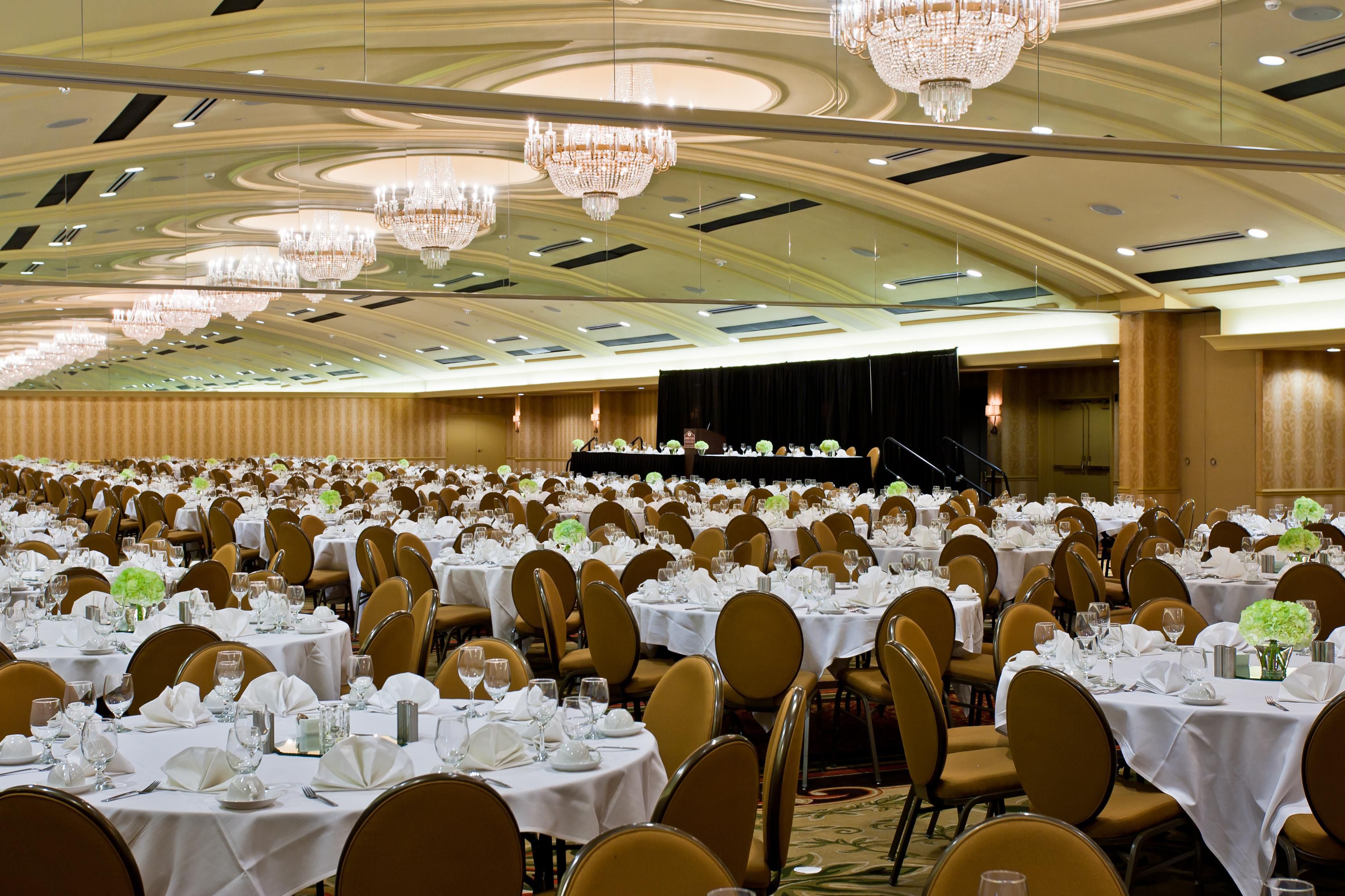 Crowne Ballroom, perfect for large groups or events.