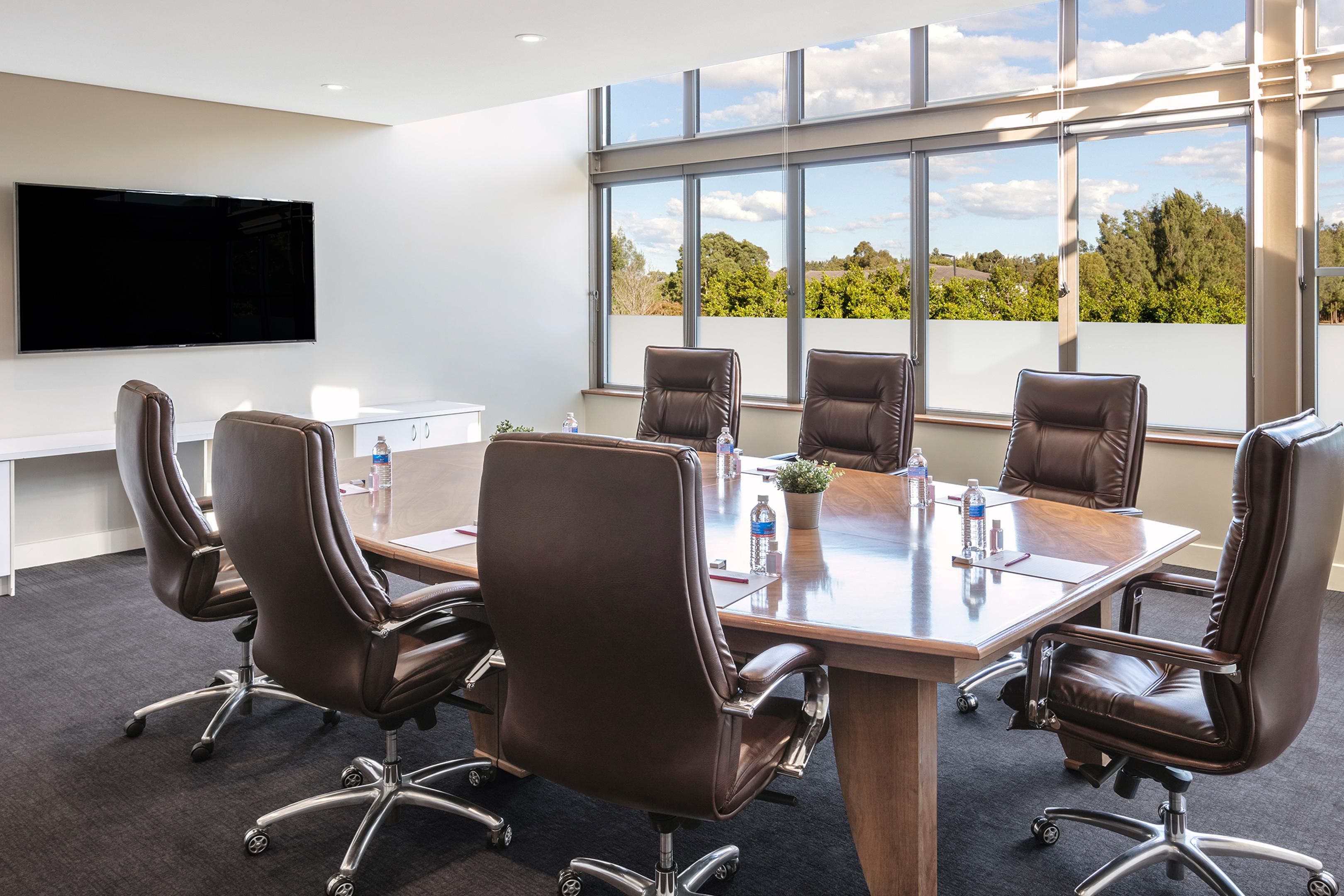 Chardonnay Meeting Room - boardroom configuration