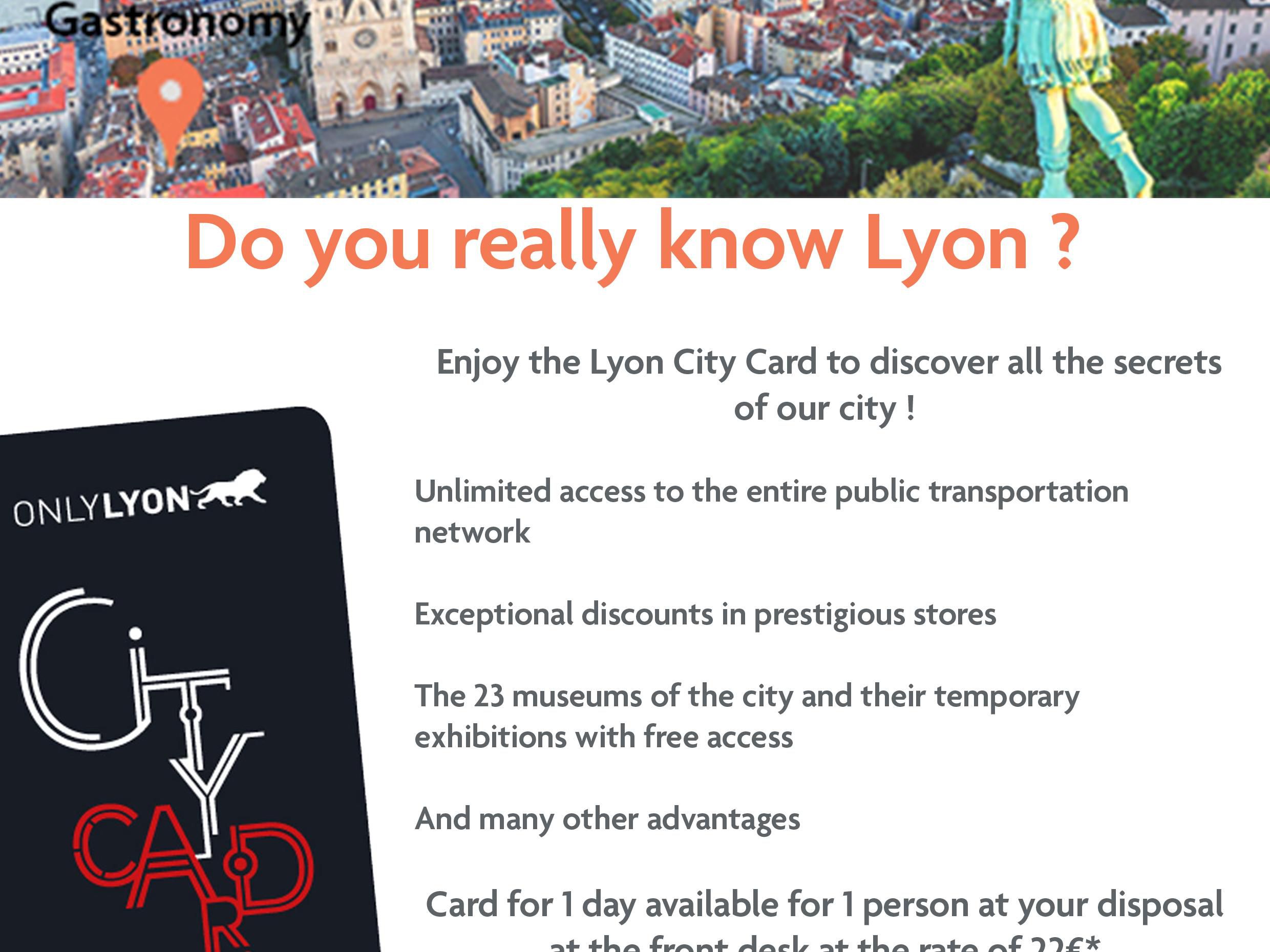 Offre Lyon City Card