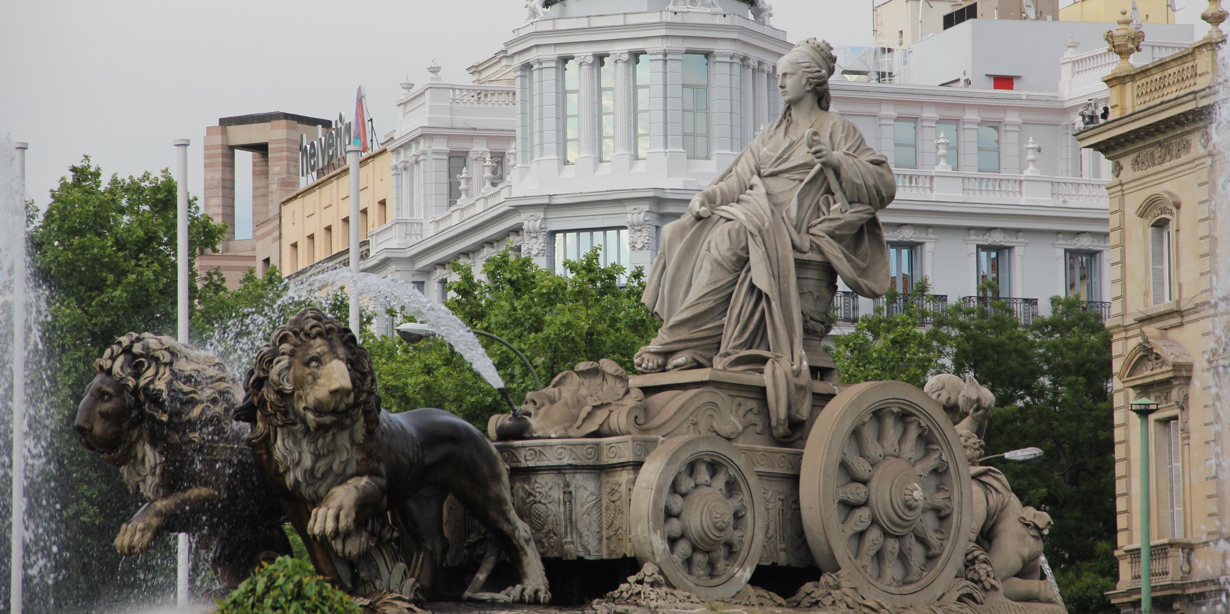 Piazza del centro di Madrid