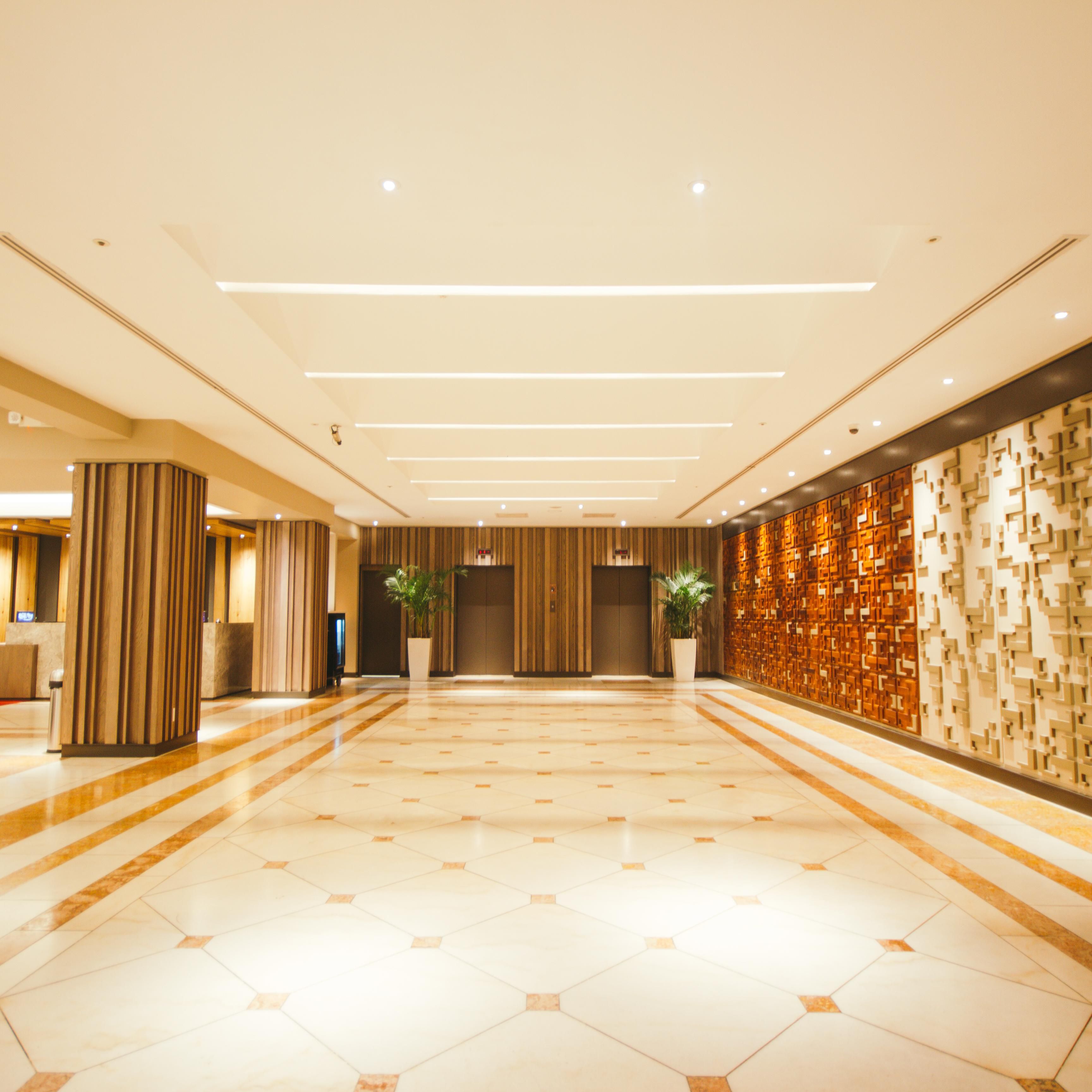 See our new lobby from the moment you step into the hotel.