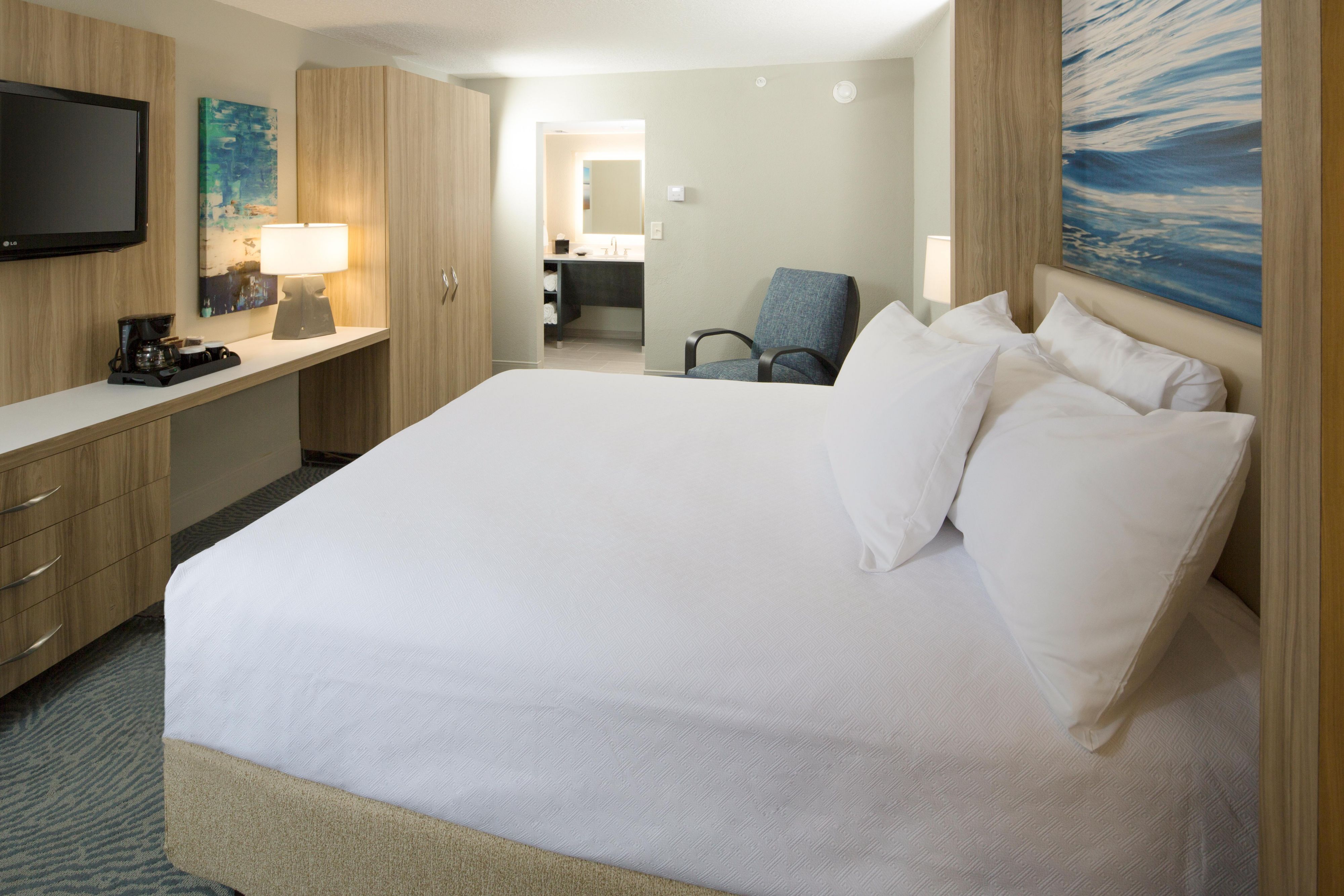After a long day at the beach relax in one of our guest rooms.