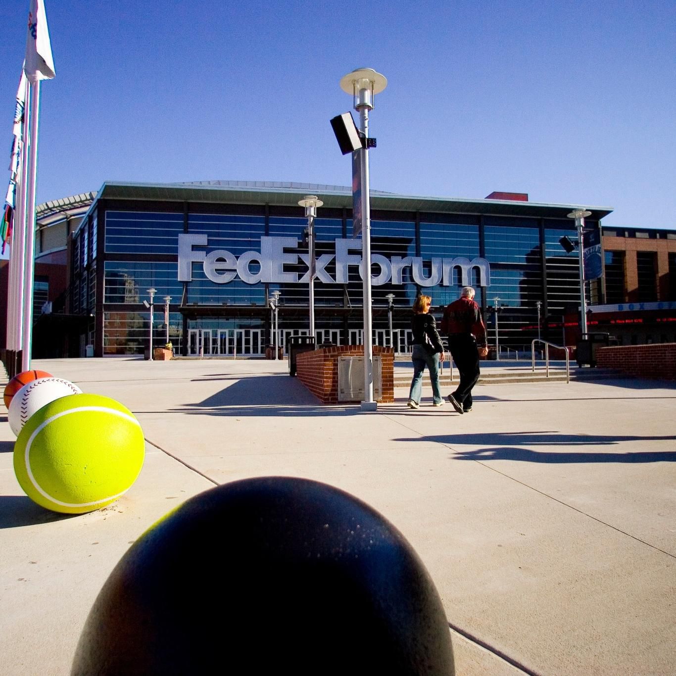FedExForum, Home of the Memphis Grizzlies and Memphis Tigers