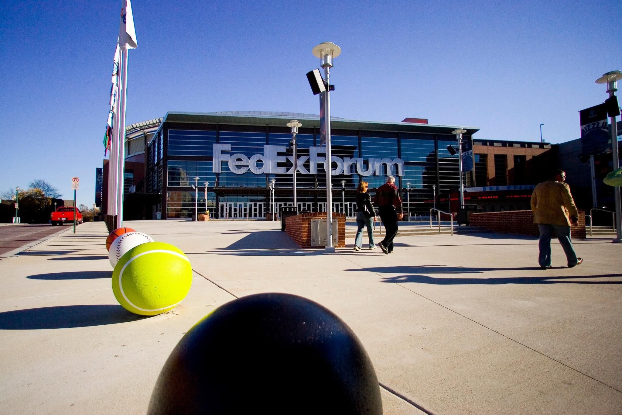 FedExForum, Home of the Memphis Grizzlies and Memphis Tigers