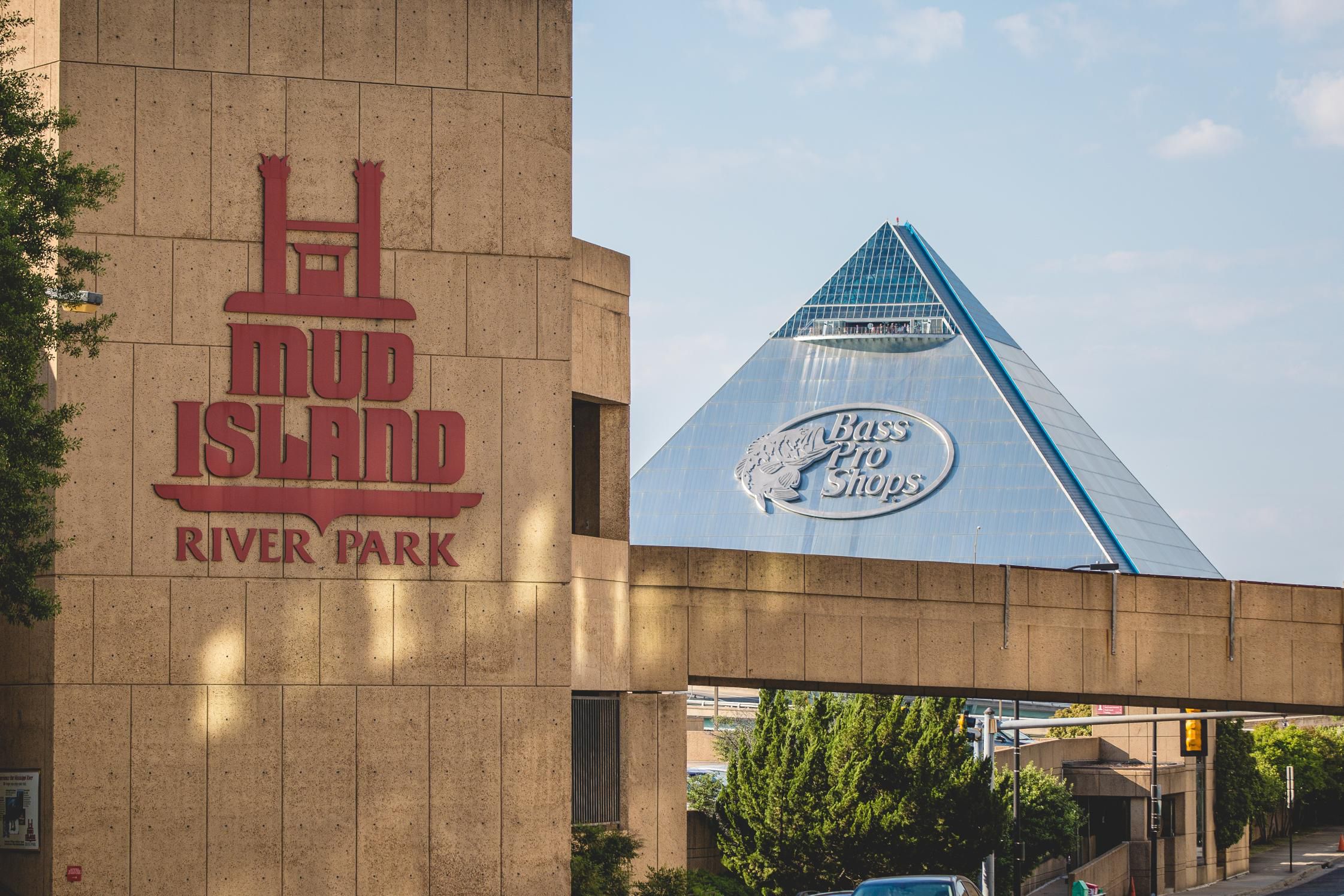 Spend the day at Mud Island River Park and Bass Pro shop