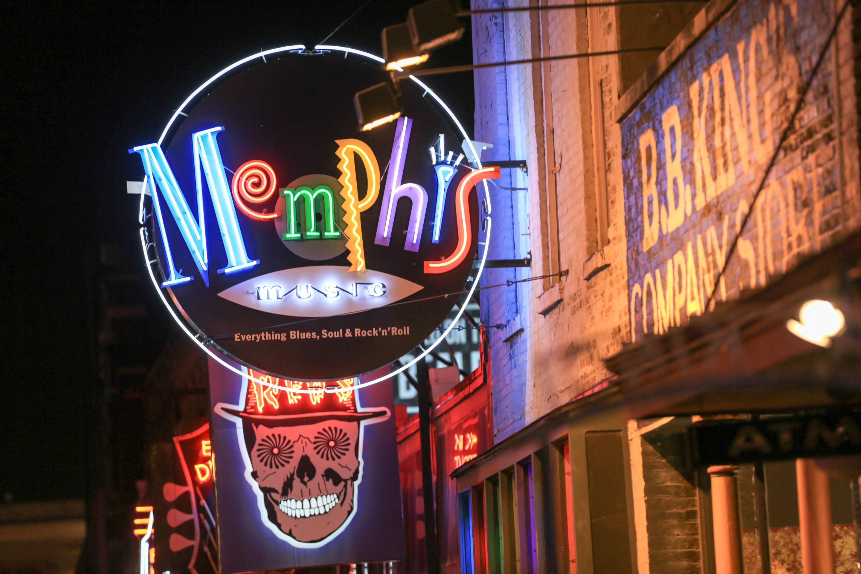 Spend the night on Beale Street and enjoy downtown Memphis