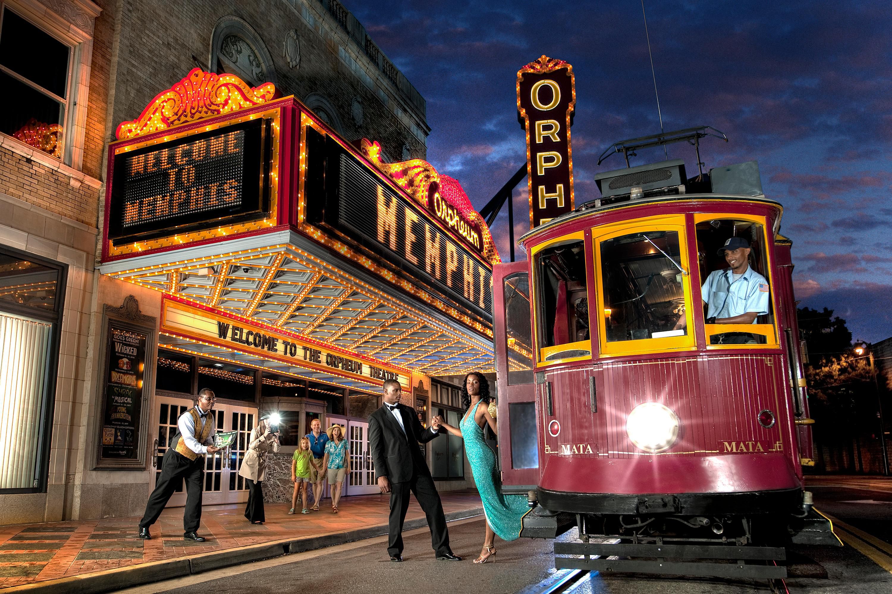 Take our free shuttle for a night out at The Orpheum Theatre