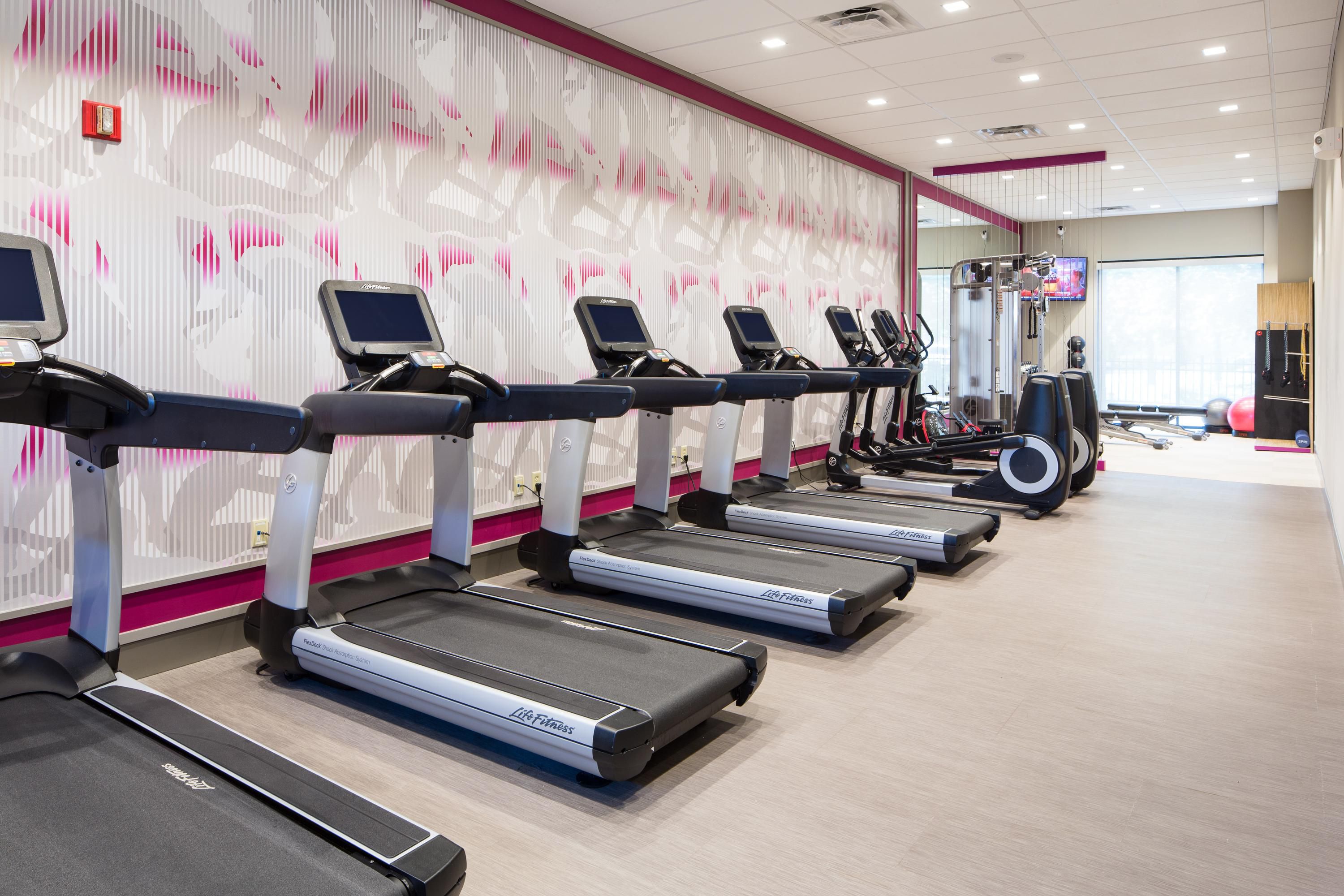 Don&#39;t miss a workout while on the road use our 24hr fitness center
