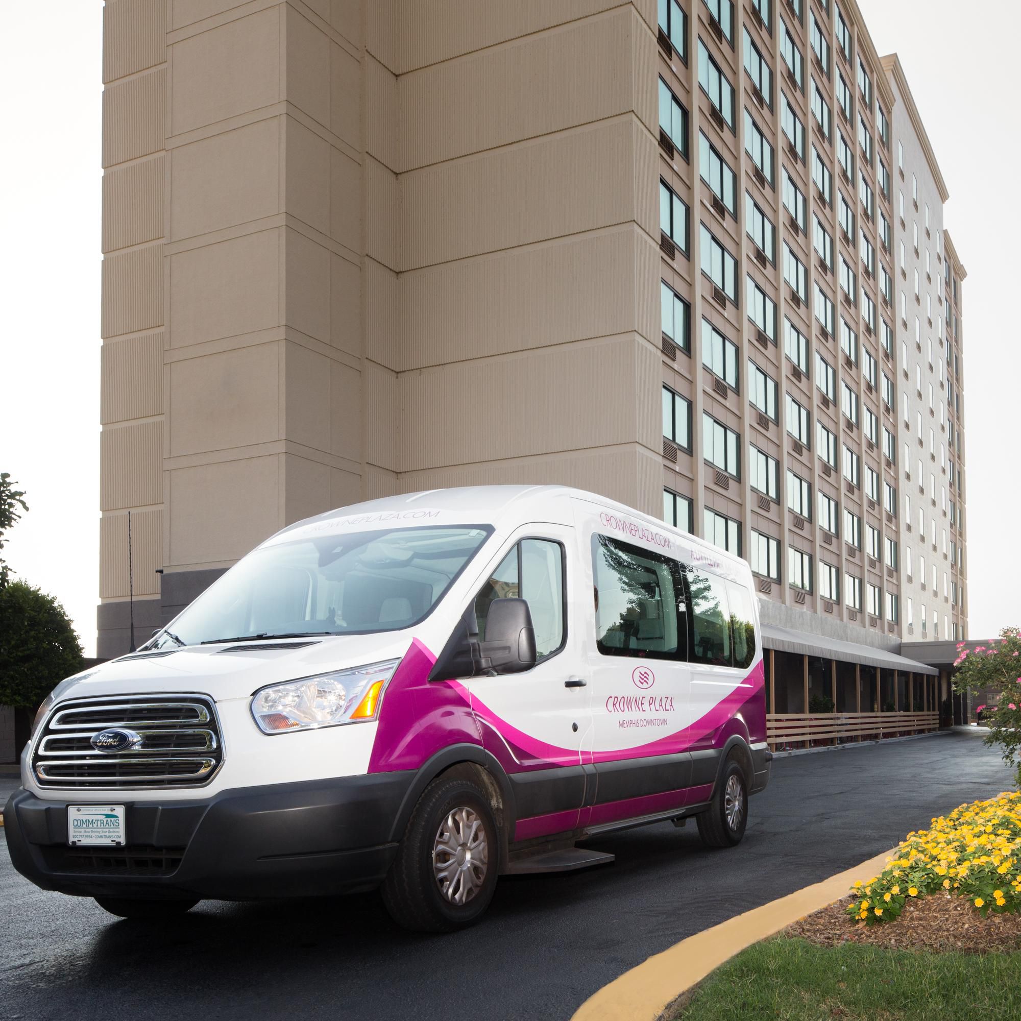 Enjoy Complimentary Downtown Shuttle Service with 3-mile Radius