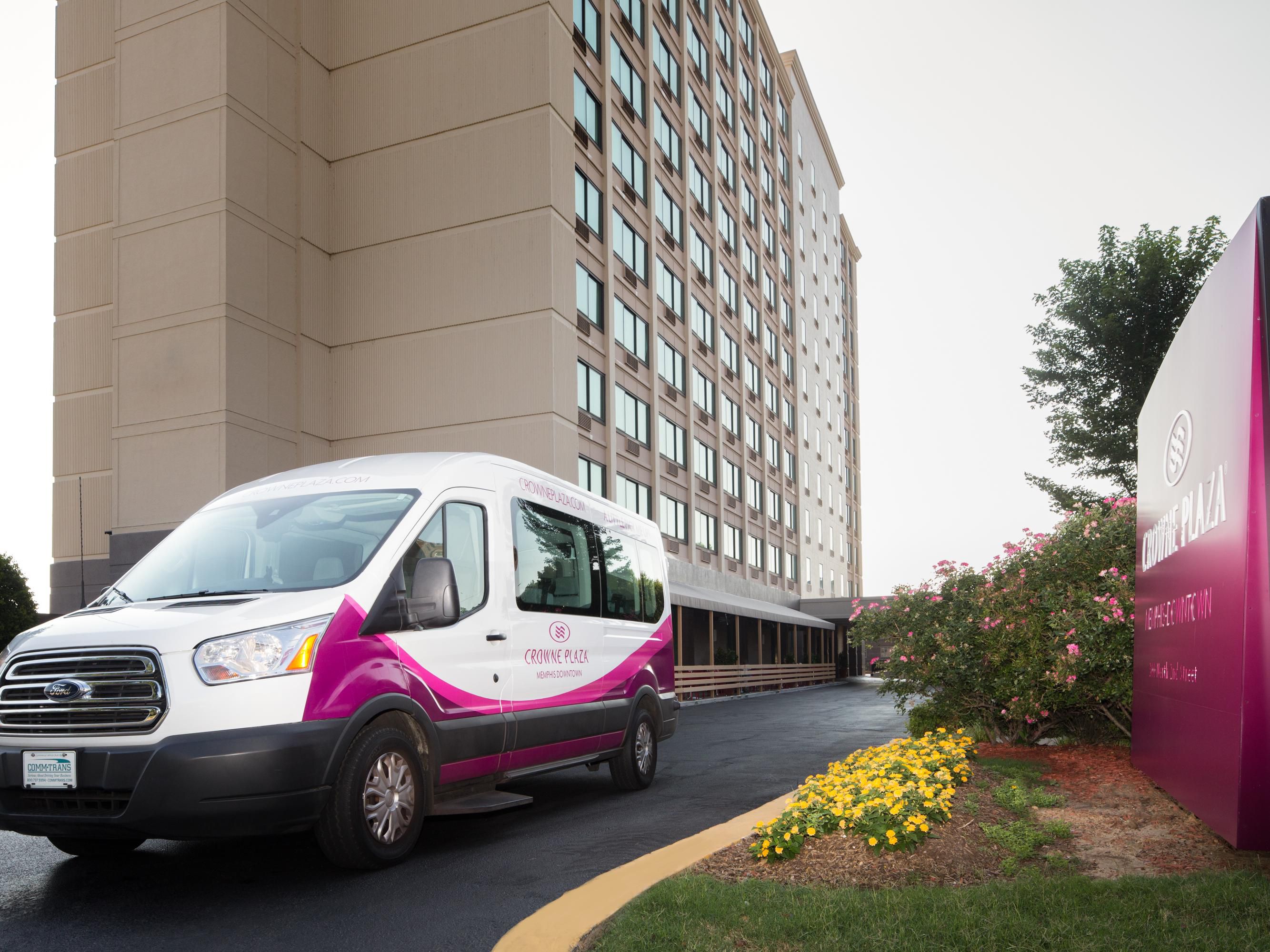Getting around Memphis is effortless with our complimentary shuttle service, covering destinations within a 3-mile radius. Whether you’re heading to Beale Street, catching a game at FedExForum, or attending a nearby event, we’ll get you there comfortably and on time, so you can focus on enjoying your stay.
