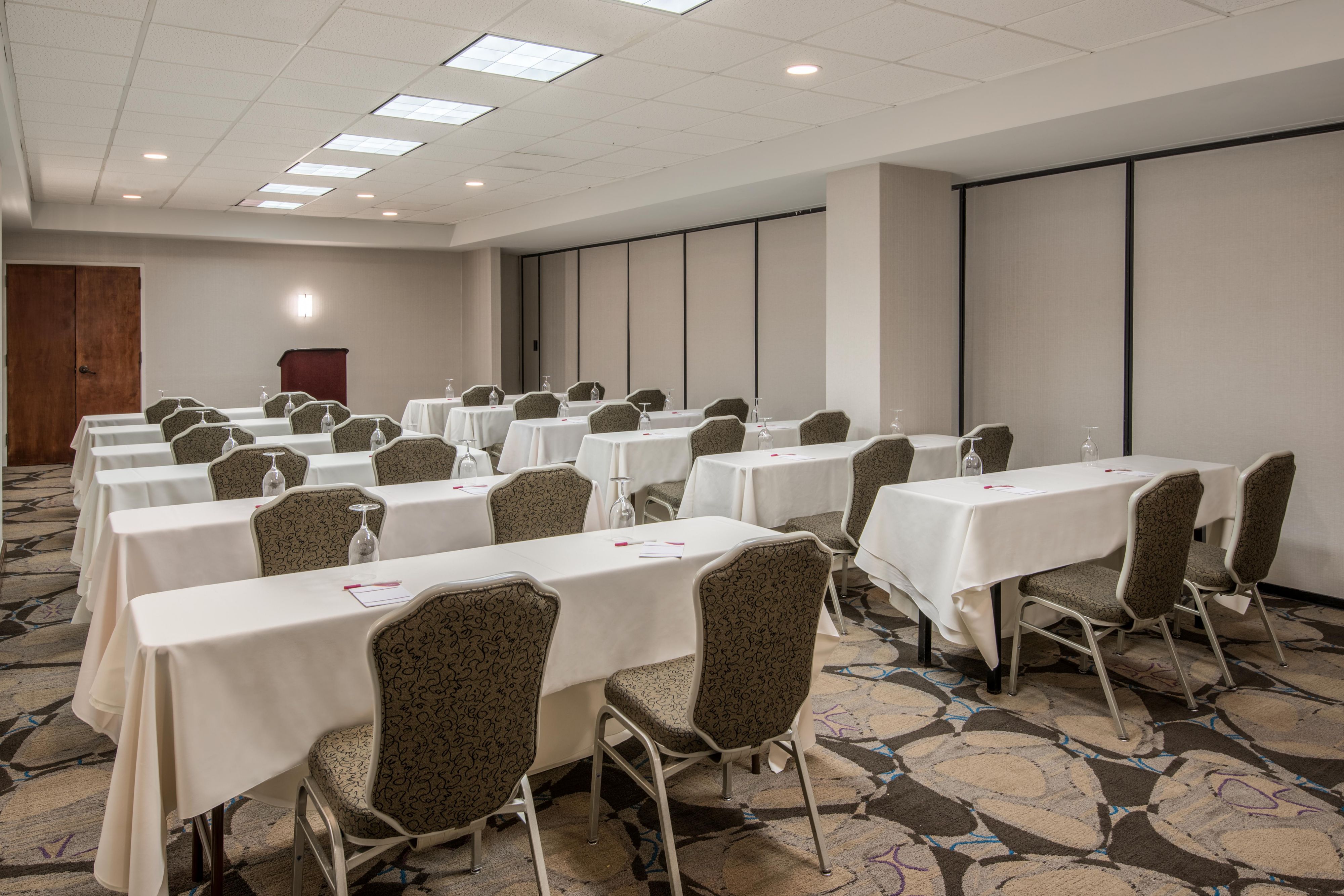 We have a variety of meeting space sizes perfect for any group 