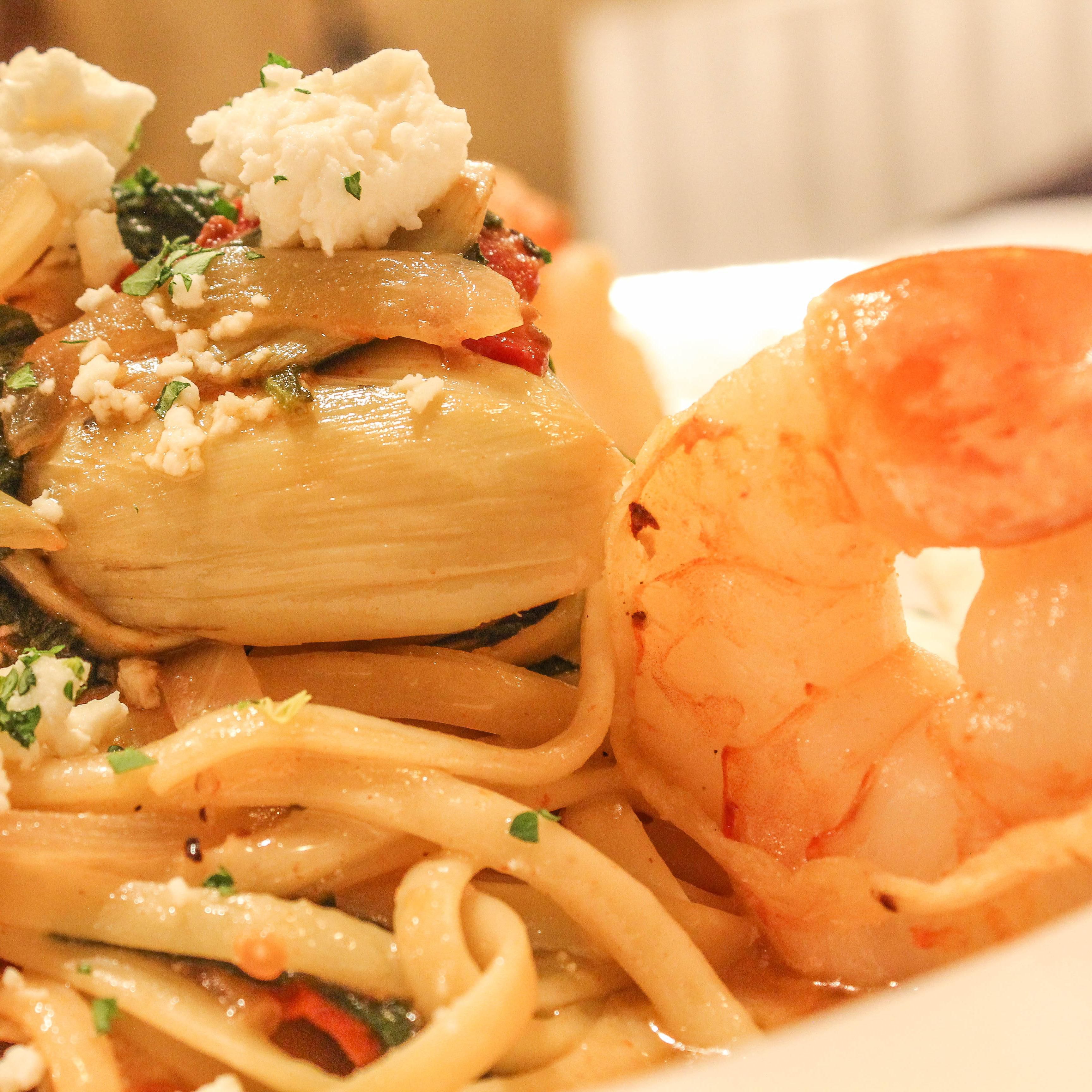 Tavolo 72 Seafood Pasta at Crowne Plaza Cleveland Airport
