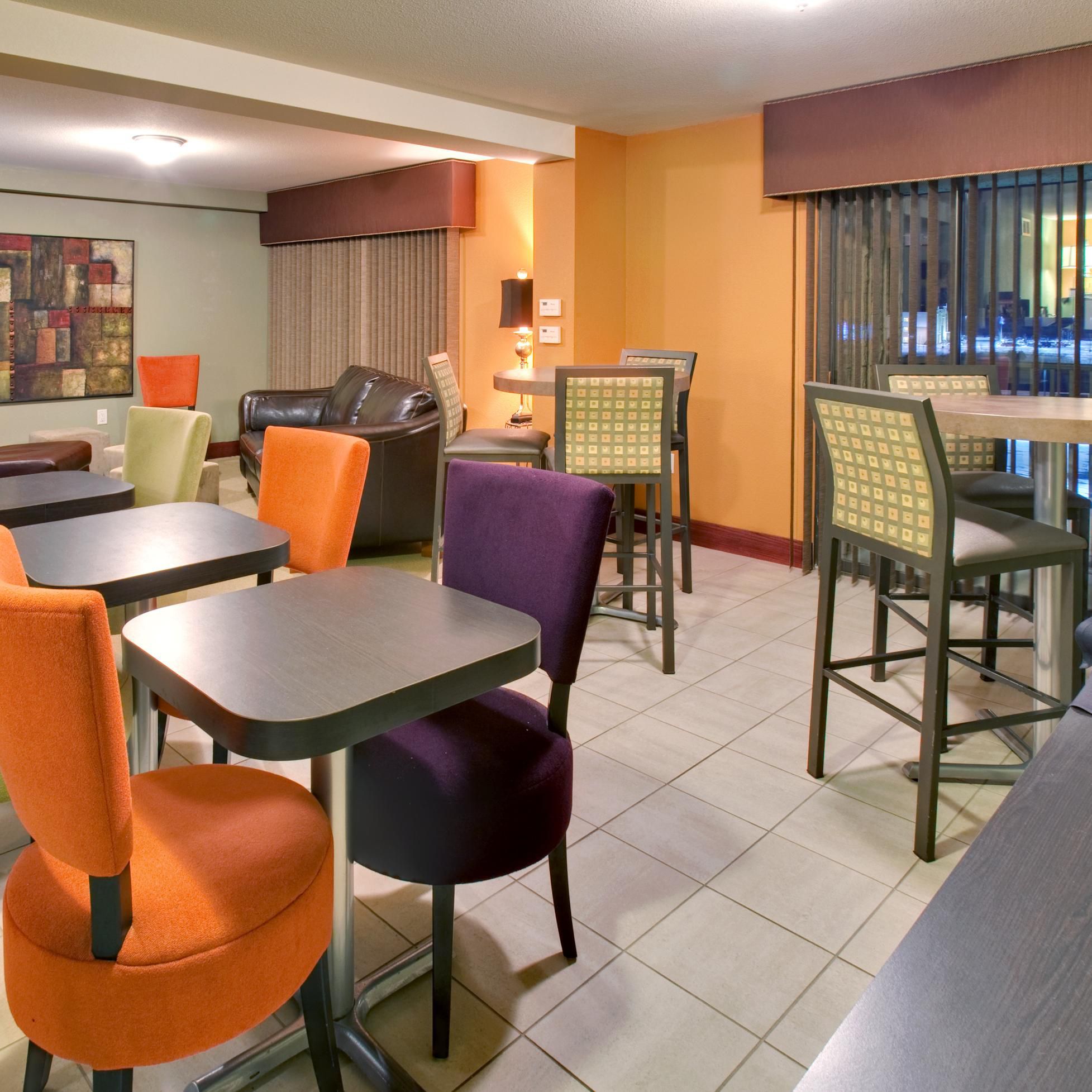 Concierge Lounge at the Crowne Plaza hotel near Miller Park
