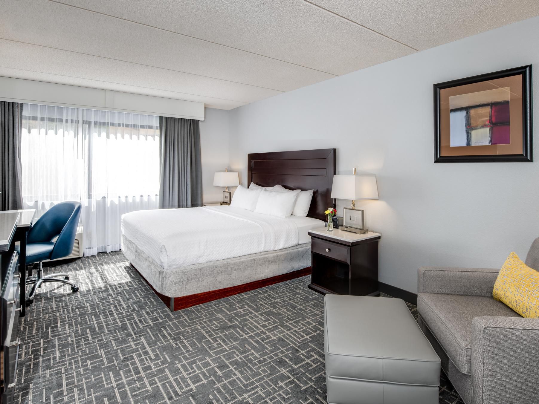 At the end of a long day, relax in our clean, fresh guest rooms.