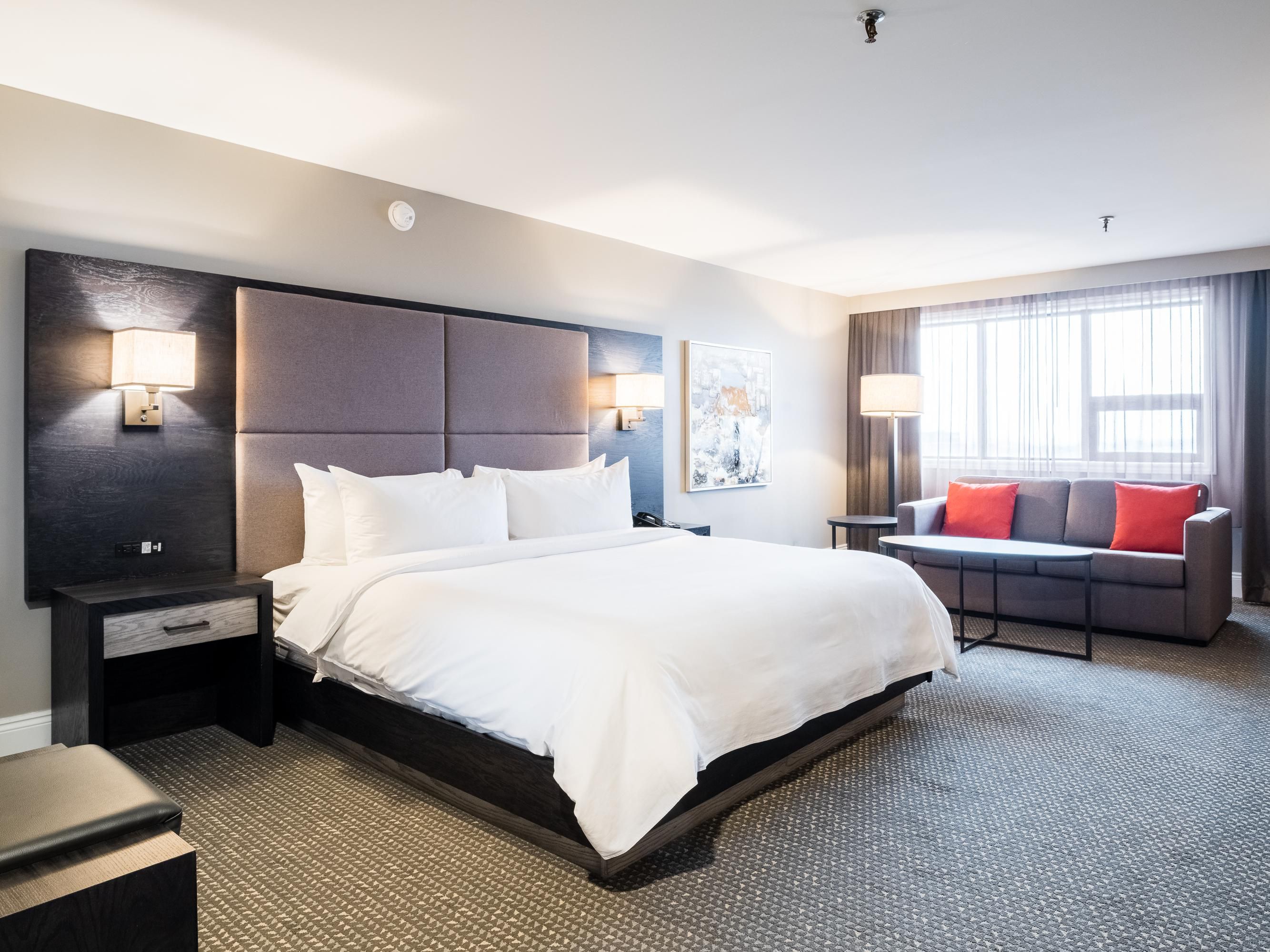 Enjoy an unforgettable staycation at Crowne Plaza Moncton with exclusive CAA member savings. Discover the perfect local getaway with stylish rooms, on-site dining, a heated pool and more, plus a fitness centre! Located downtown, experience the best of Moncton right at your doorstep—your ideal staycation starts here!