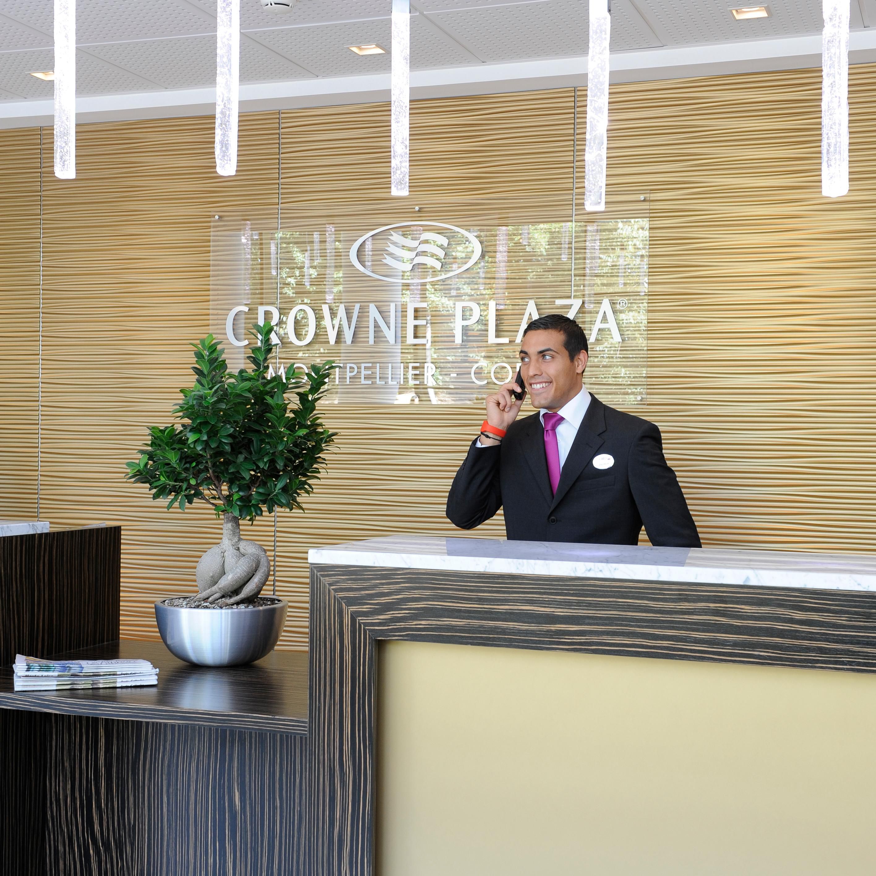 Enjoy a warm welcome and a helpful team at the front desk