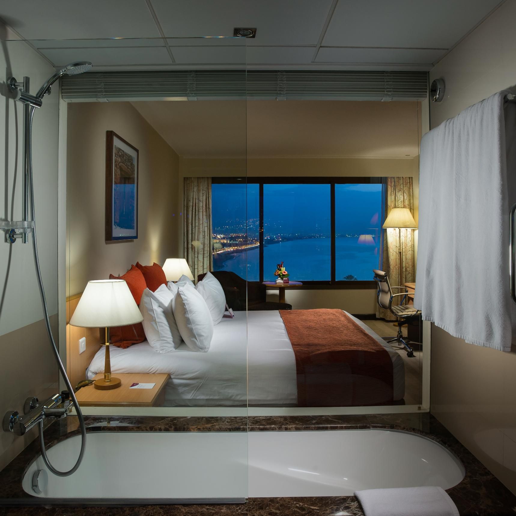 Club Sea View Room overlooking Gulf of Oman