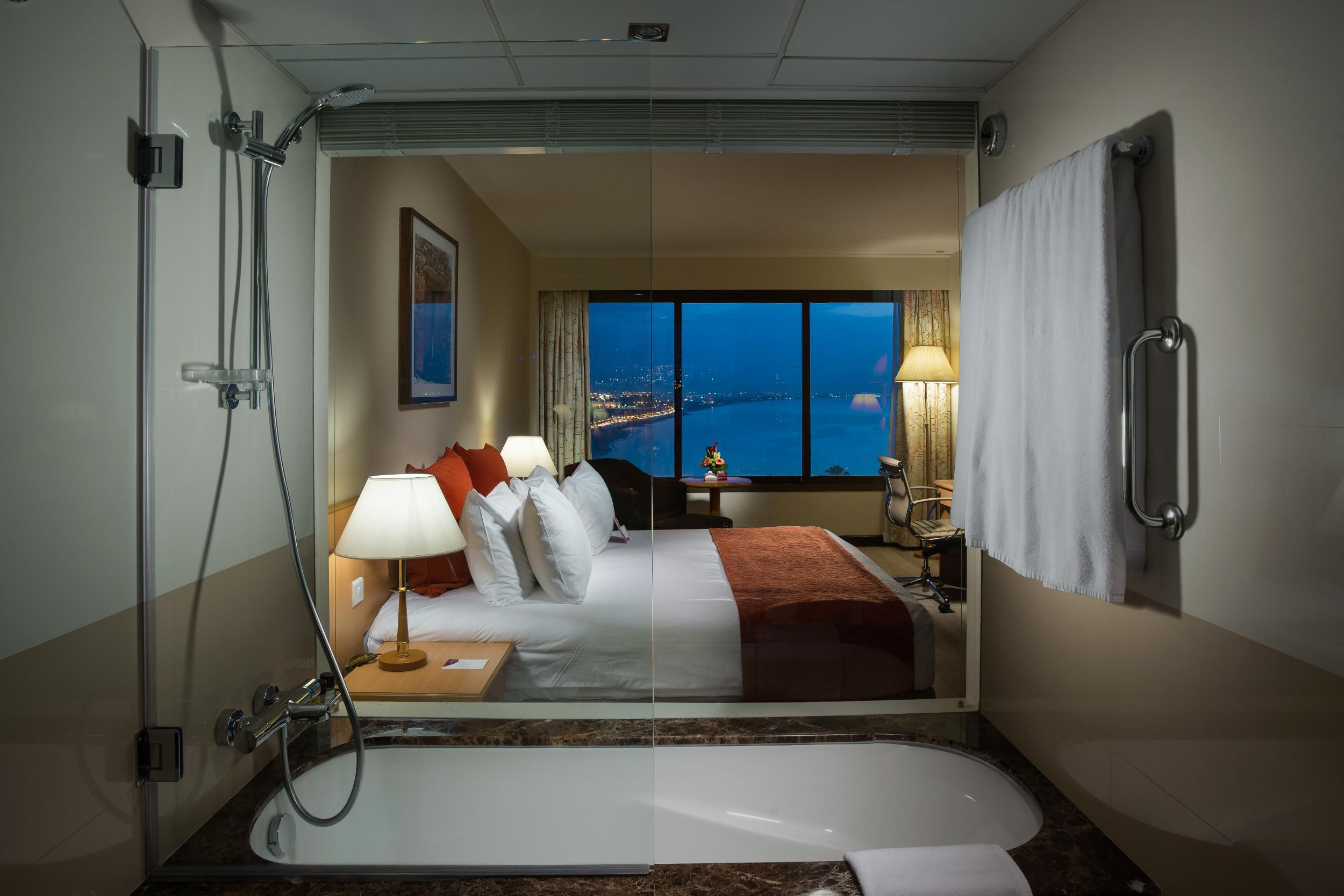 Club Sea View Room overlooking Gulf of Oman