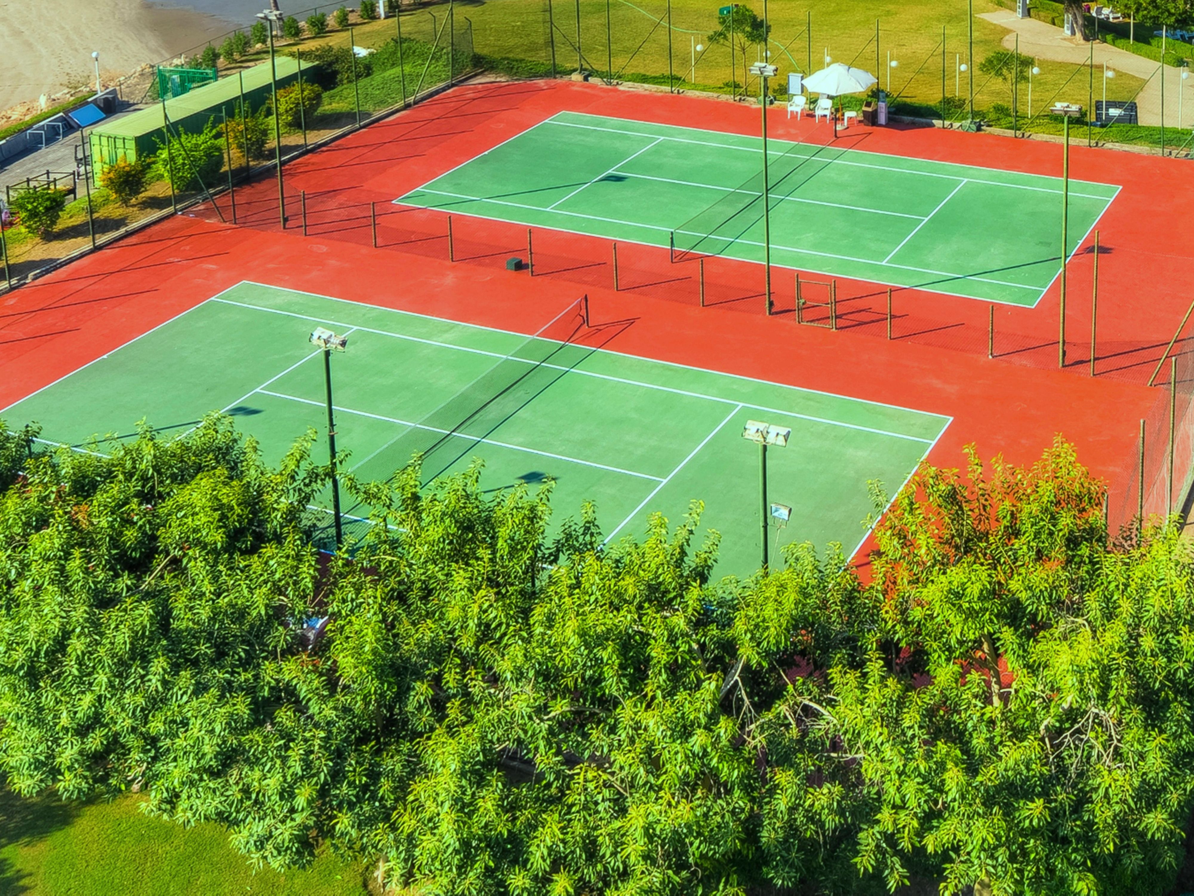 Perfect your game with world-class tennis courts surrounded by scenic views