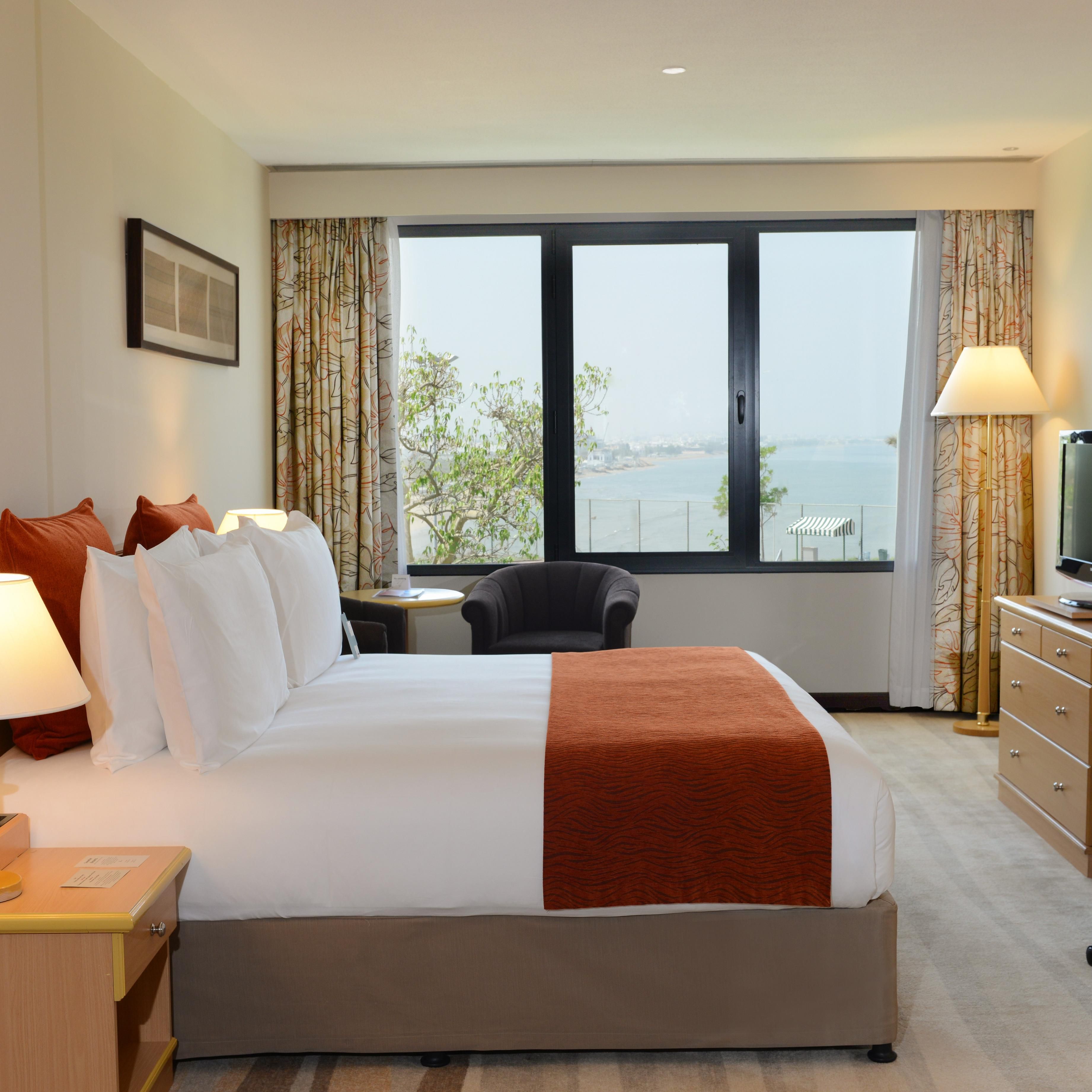 A natural light filled Sea View Room