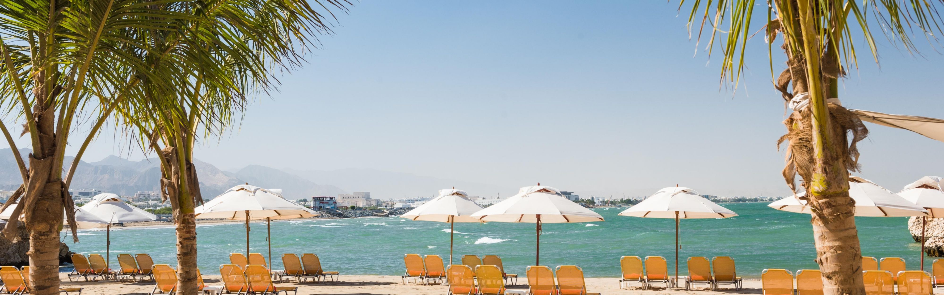 Private beach directly accessible from the Hotel