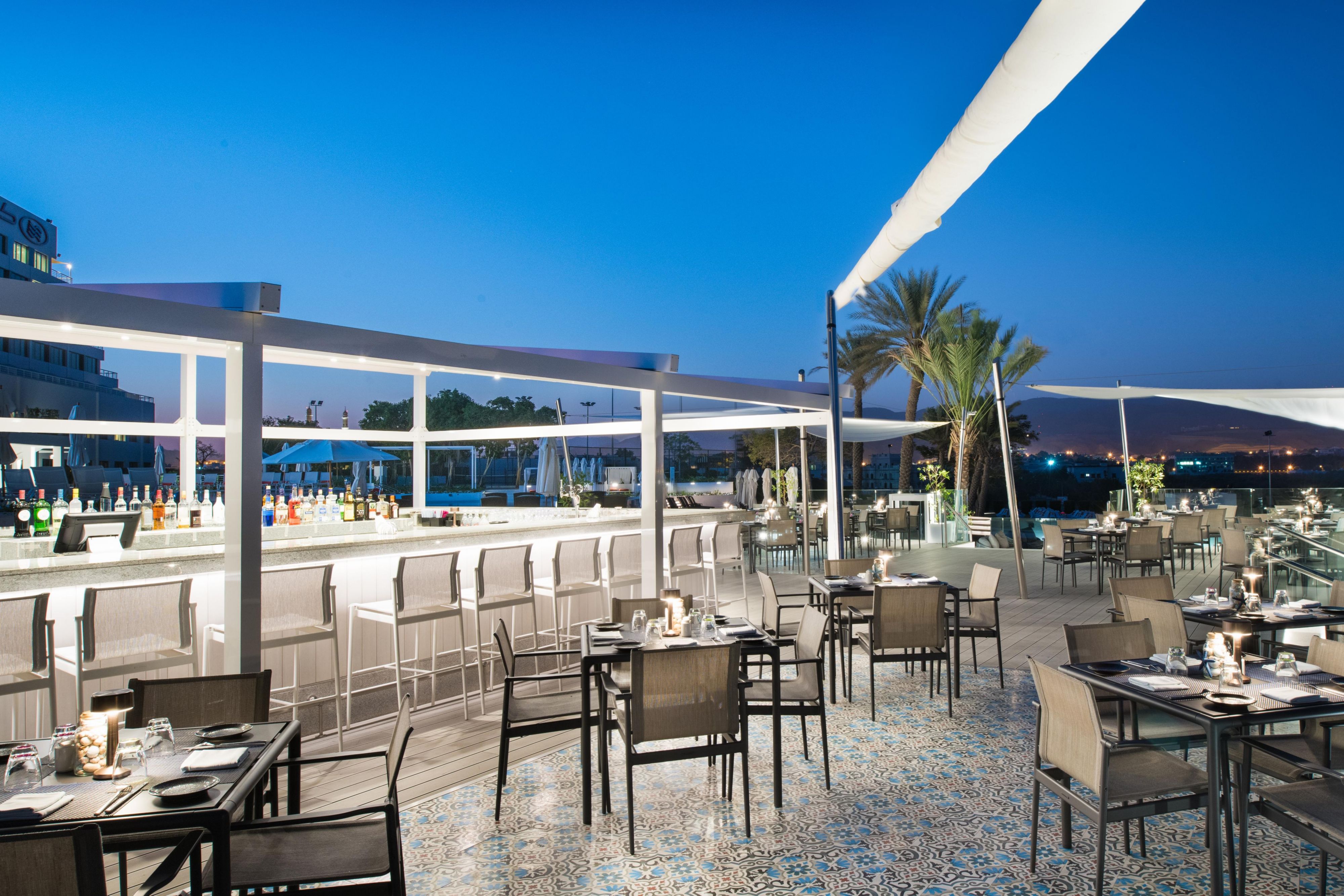 The Edge Restaurant Terrace with striking panoramic views