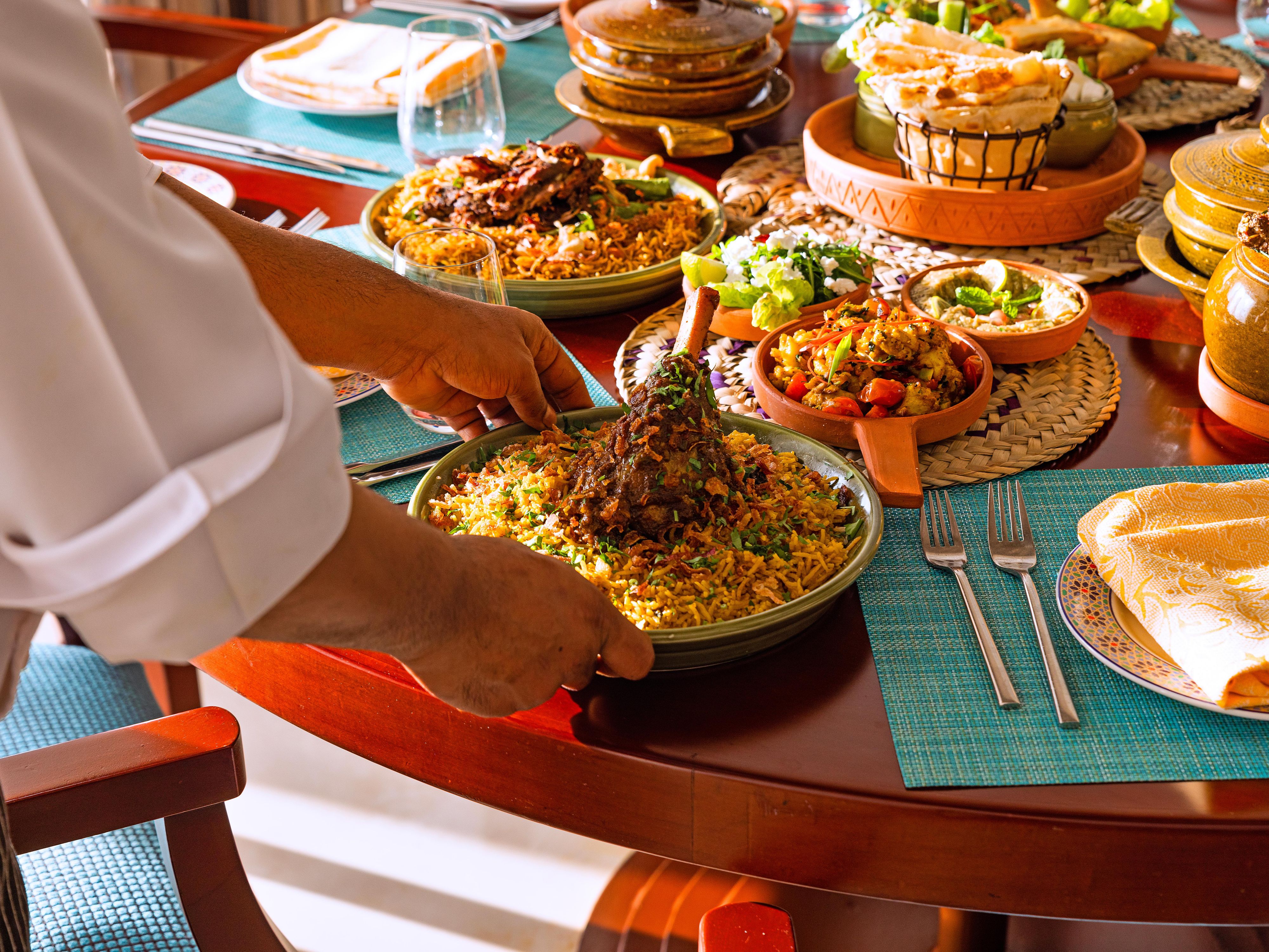 Experience authentic Omani cuisine