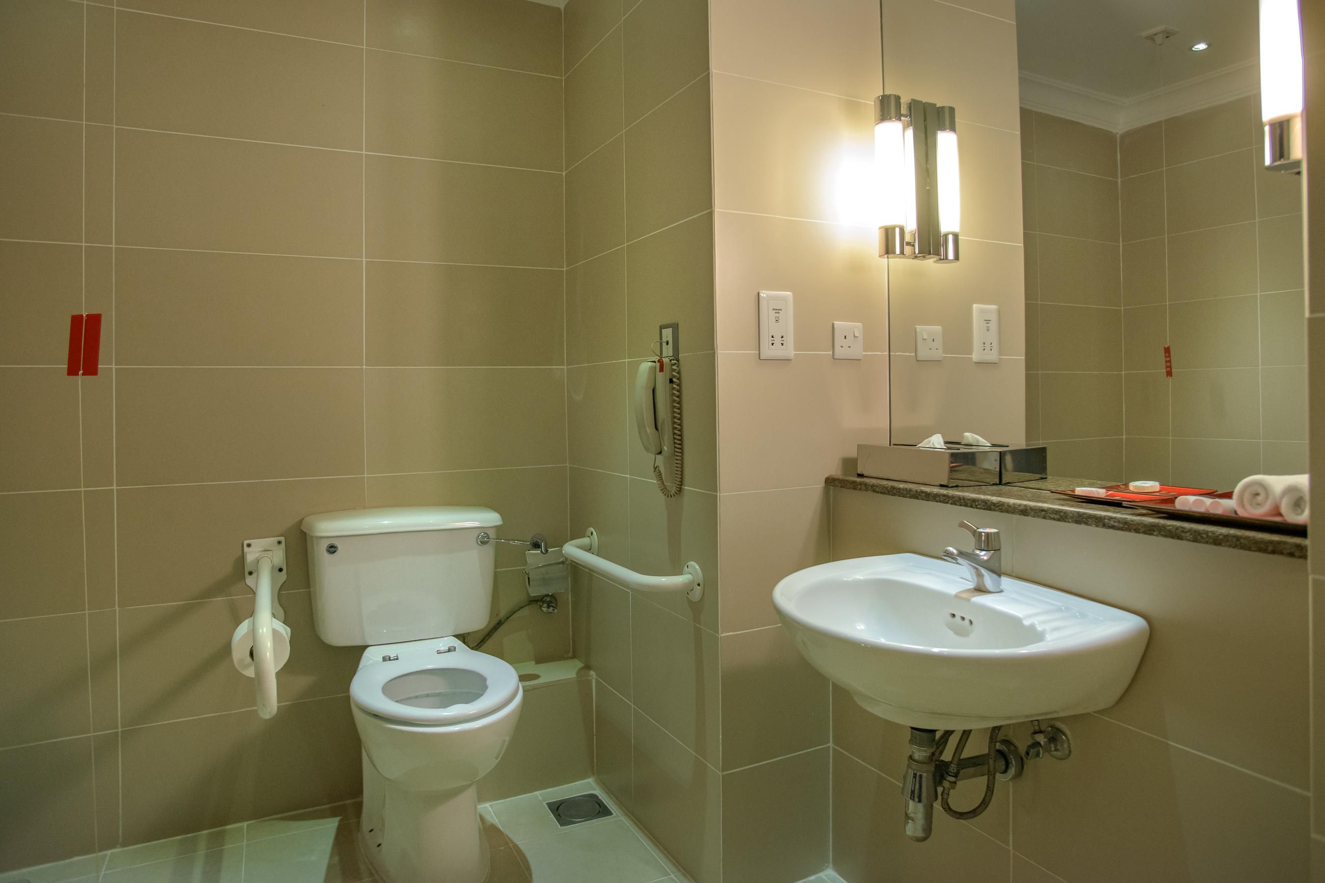  Bathroom - paraplegic rooms