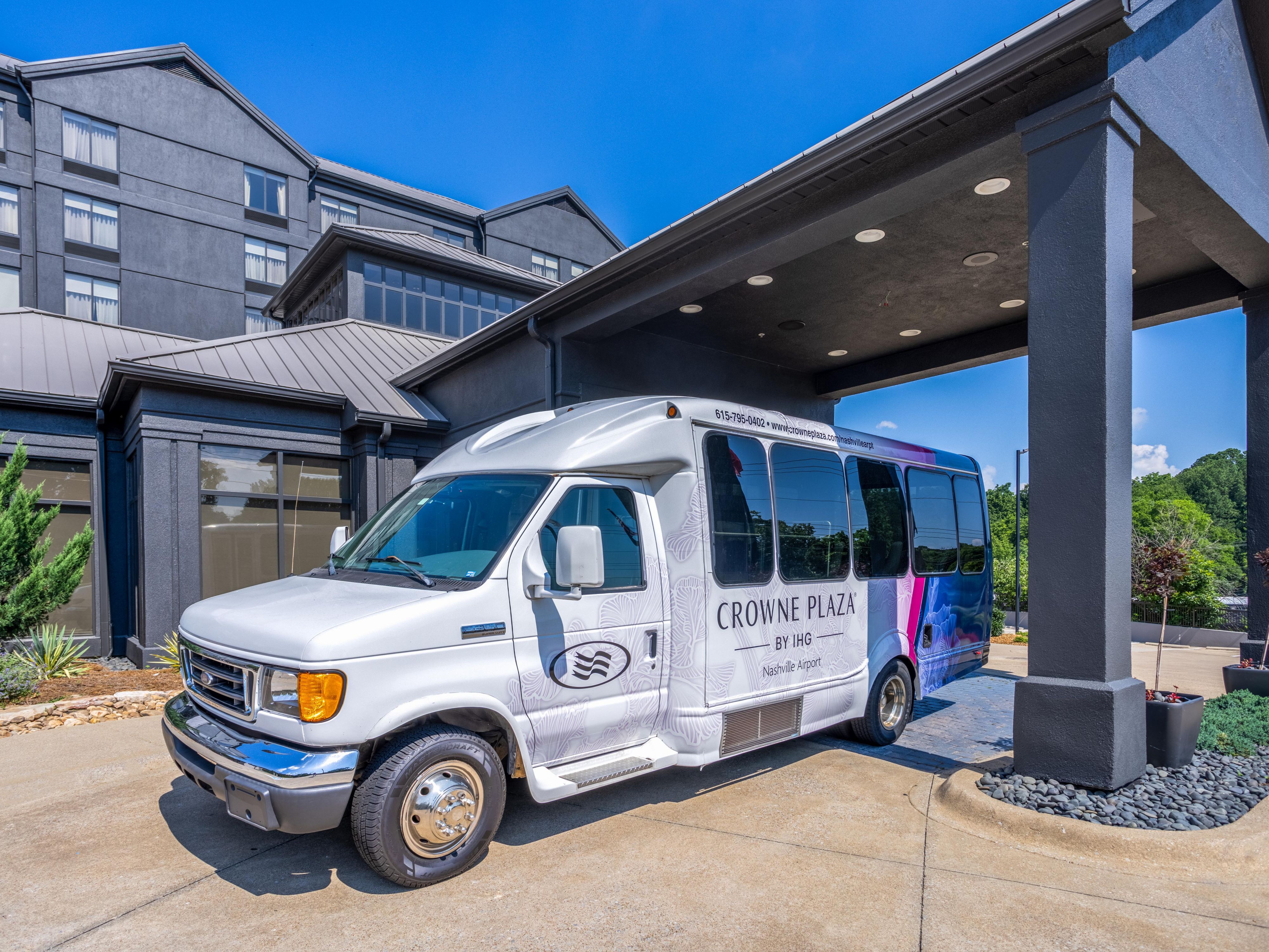 Complimentary airport shuttle makes travel smooth and easy.