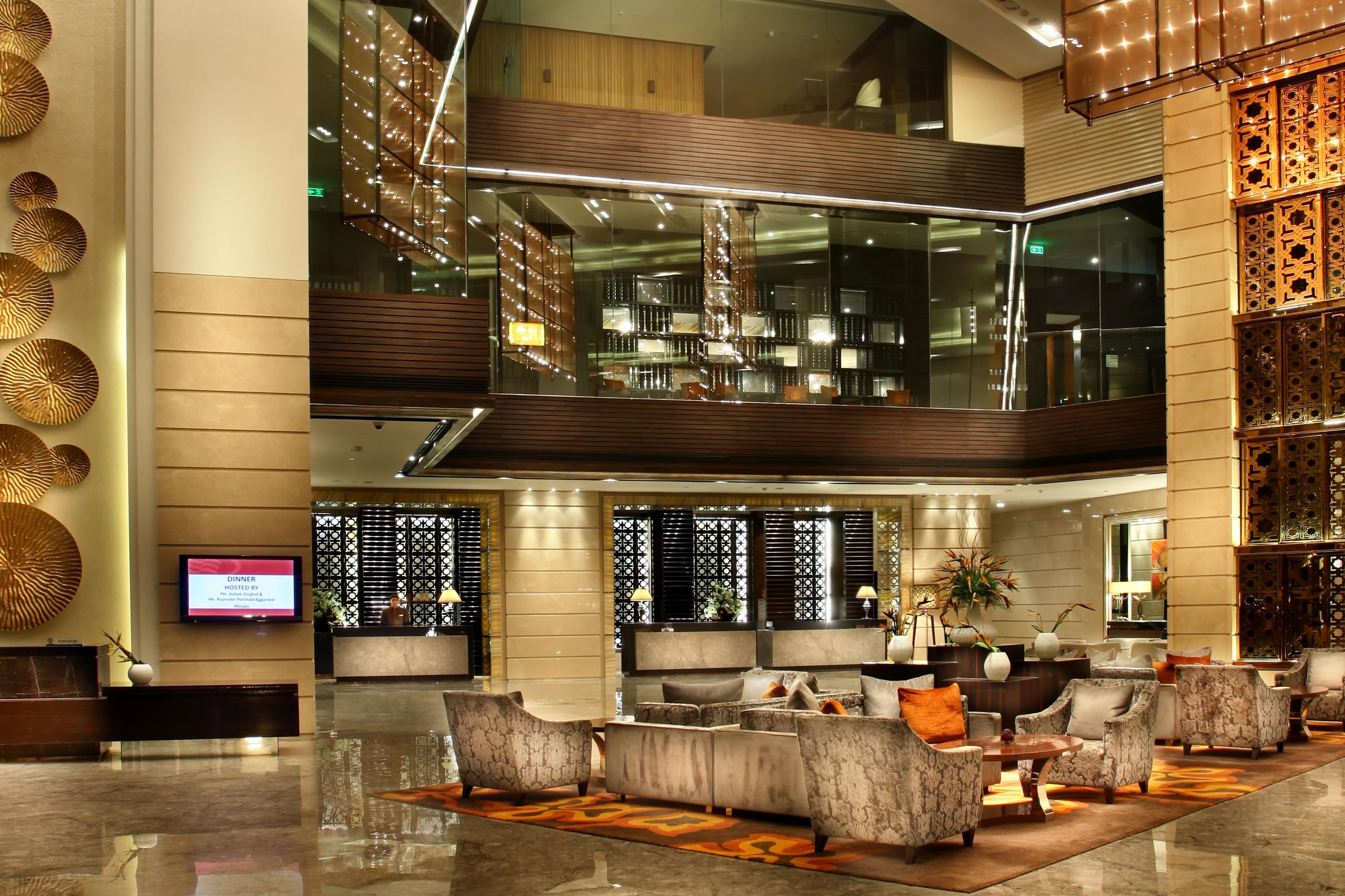 Lobby dell&#39;albergo