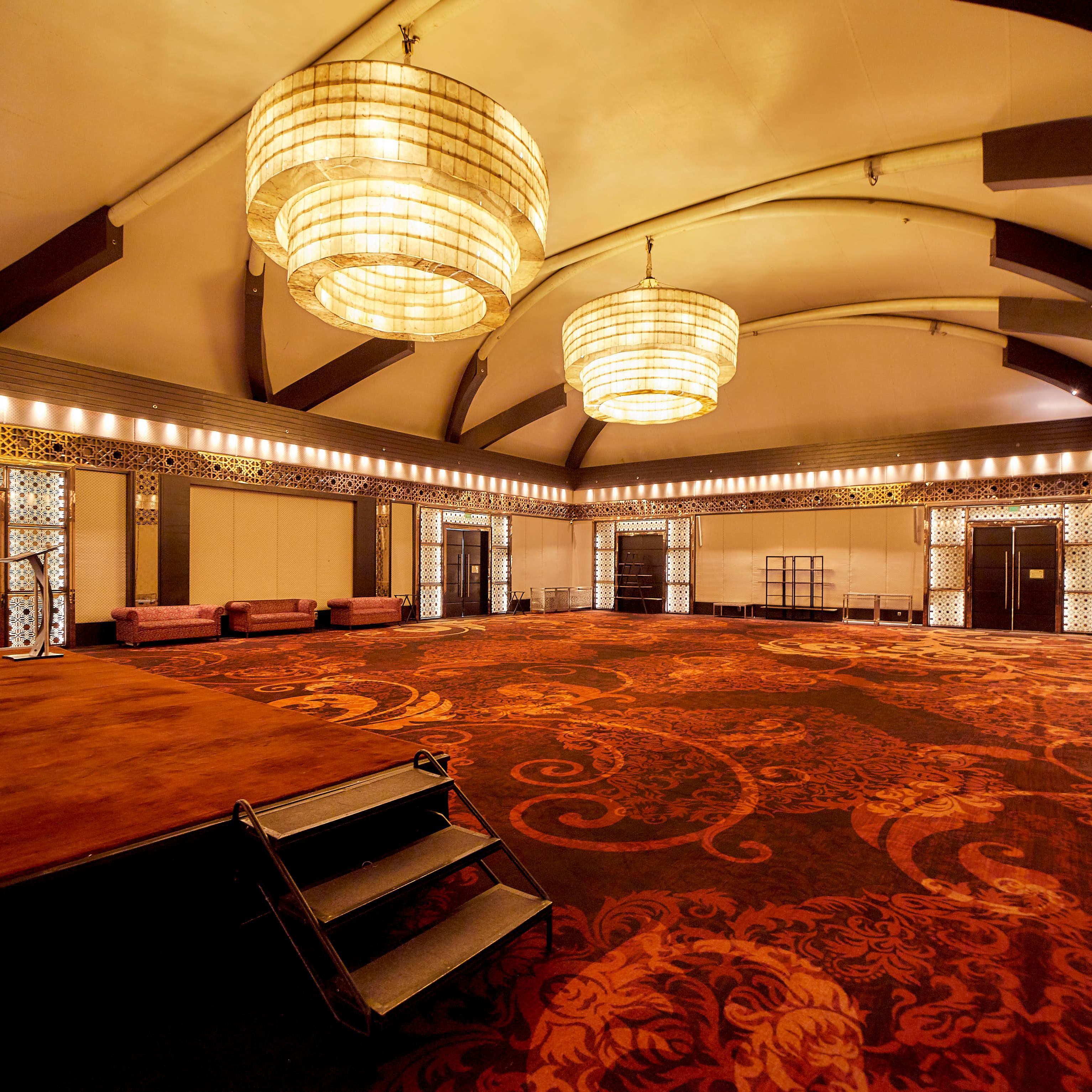 Emerald Ballroom on the third floor can host variety of events.