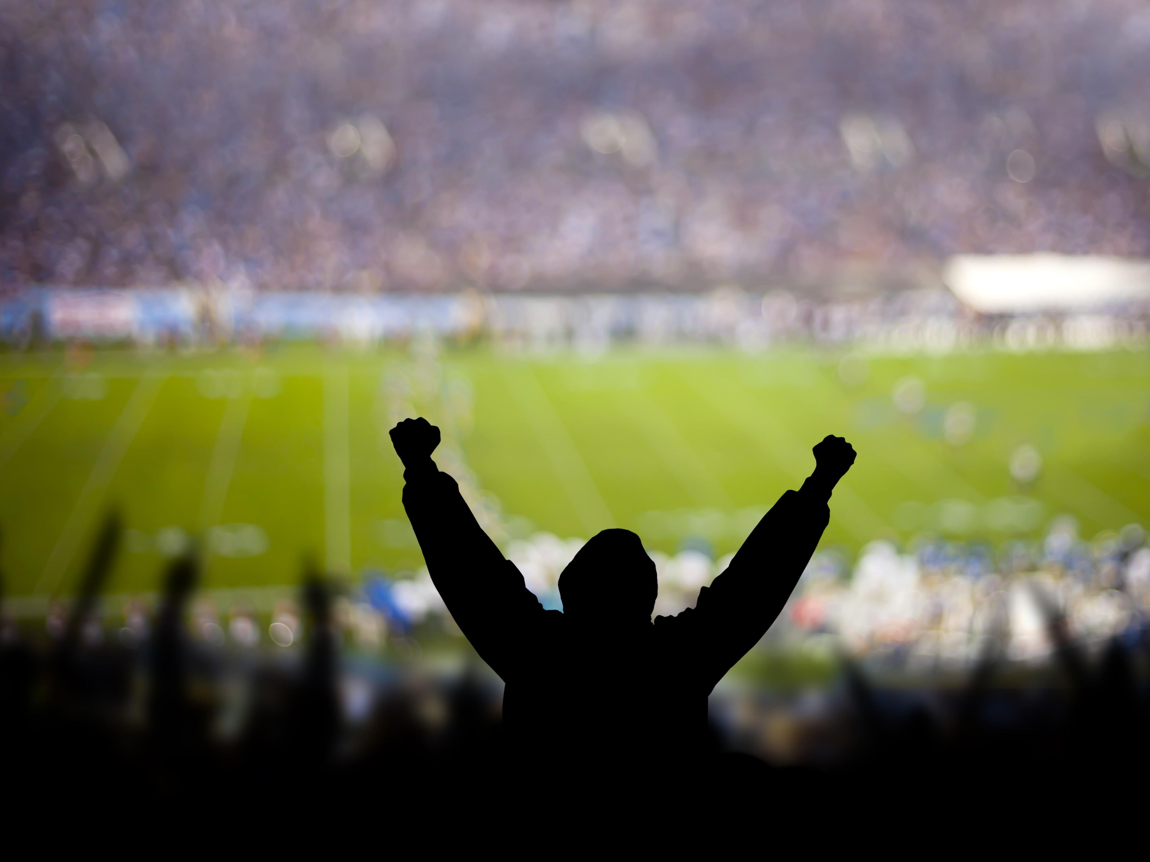 crowd at football game