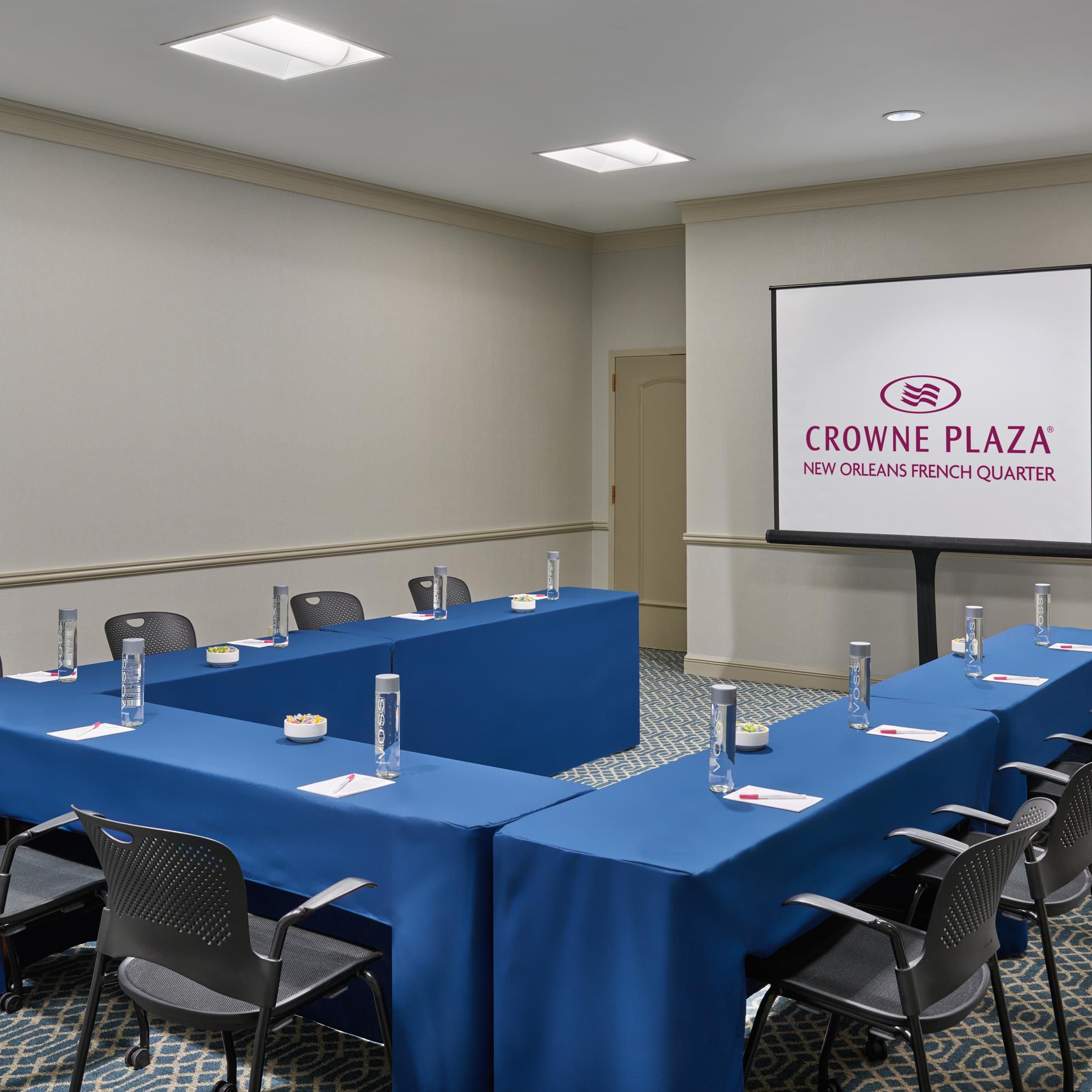 The Burgundy Room is ideal for meetings up to 40 attendees.